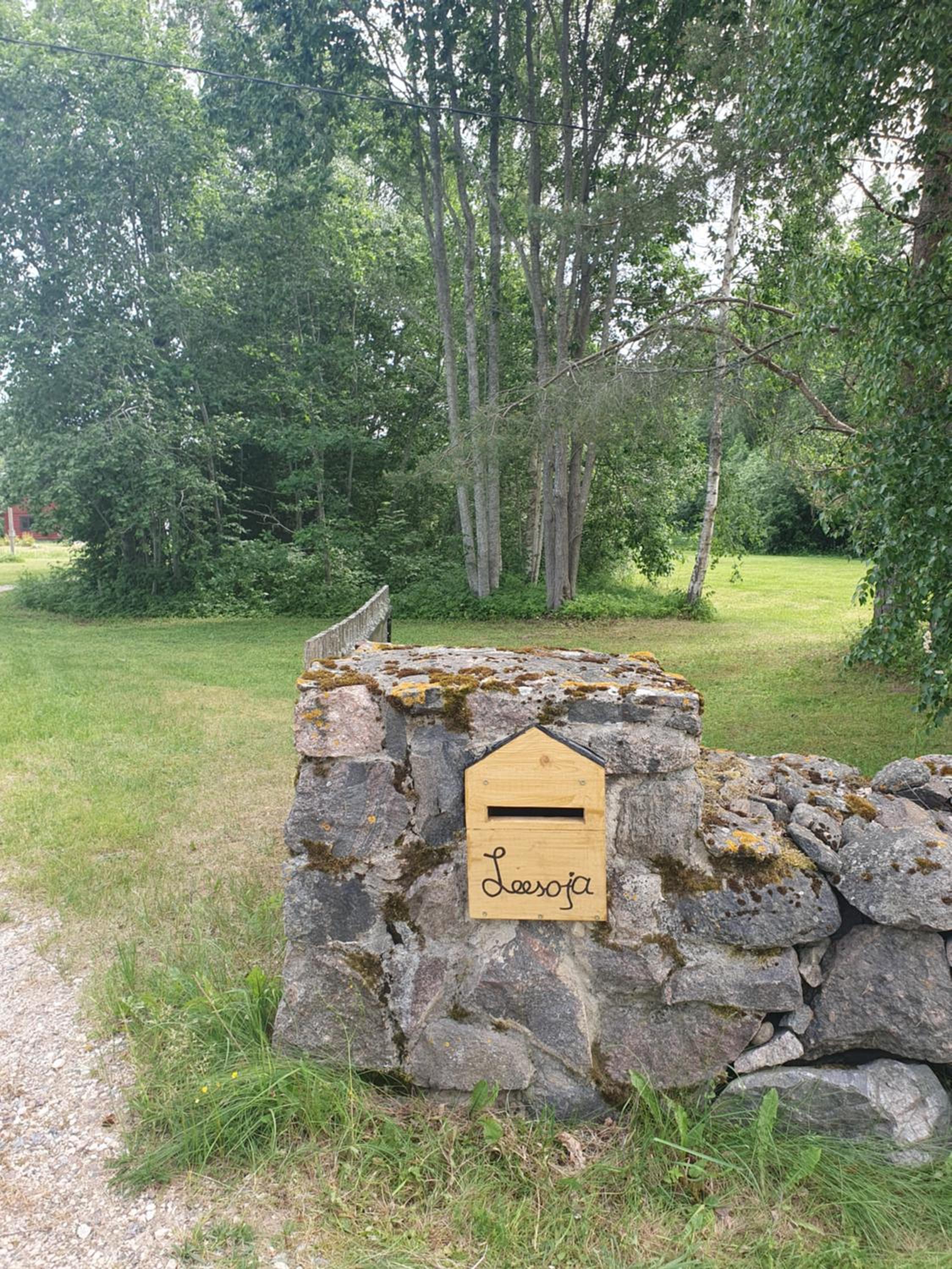 Holidayhouse with sauna and pond Leesoja puhkemaja