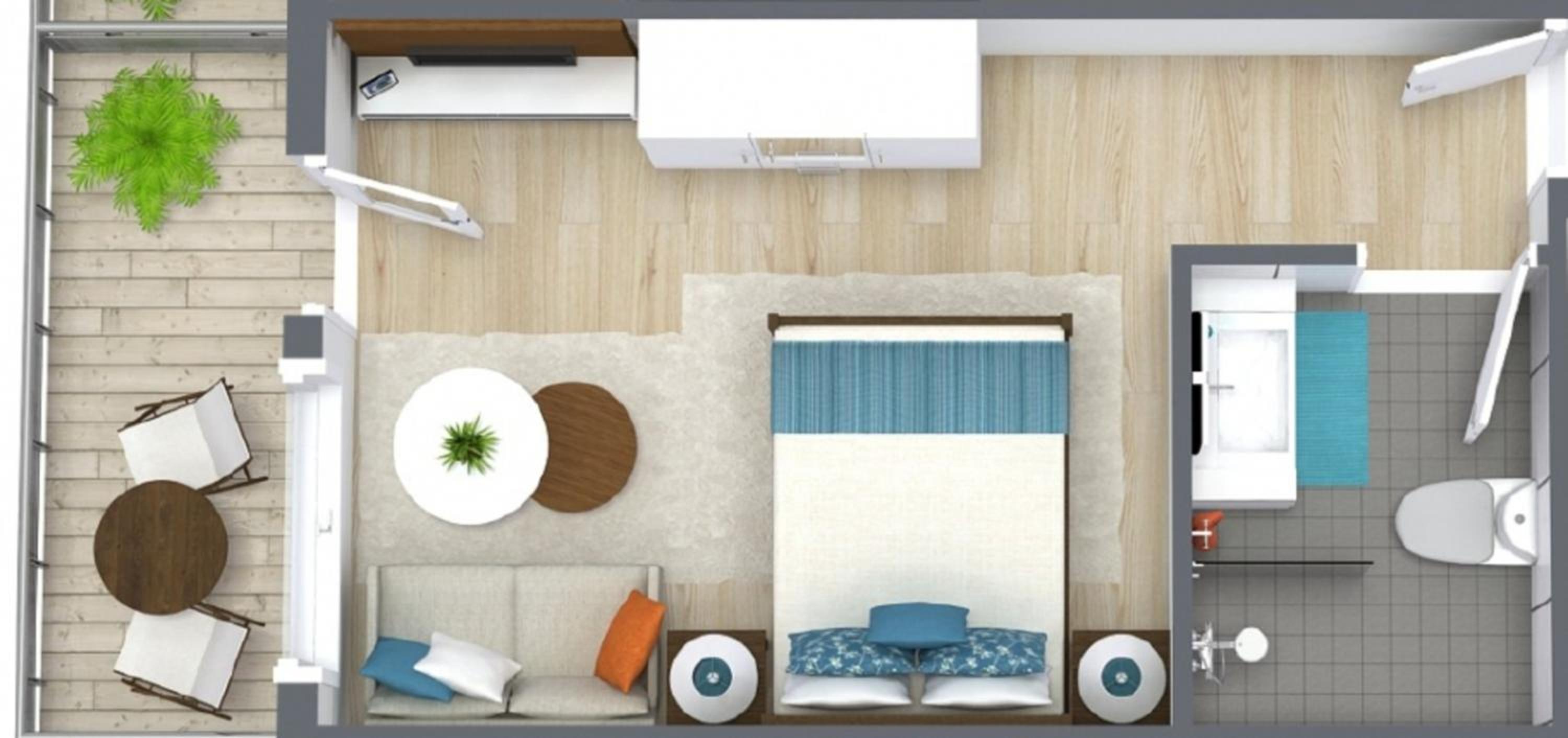hotel room