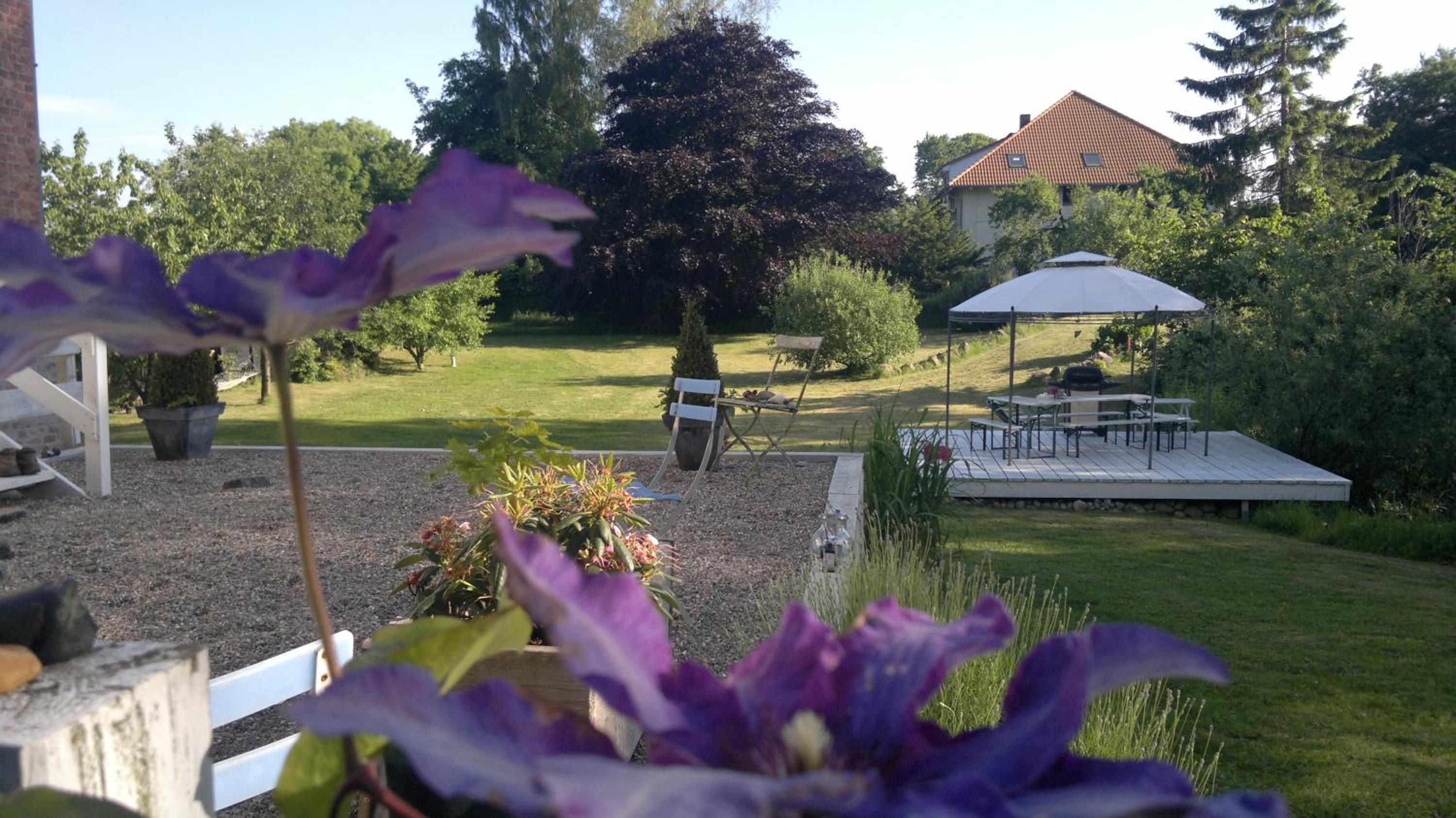 Inspektorenhaus am Jagdschloss mit Meerblick