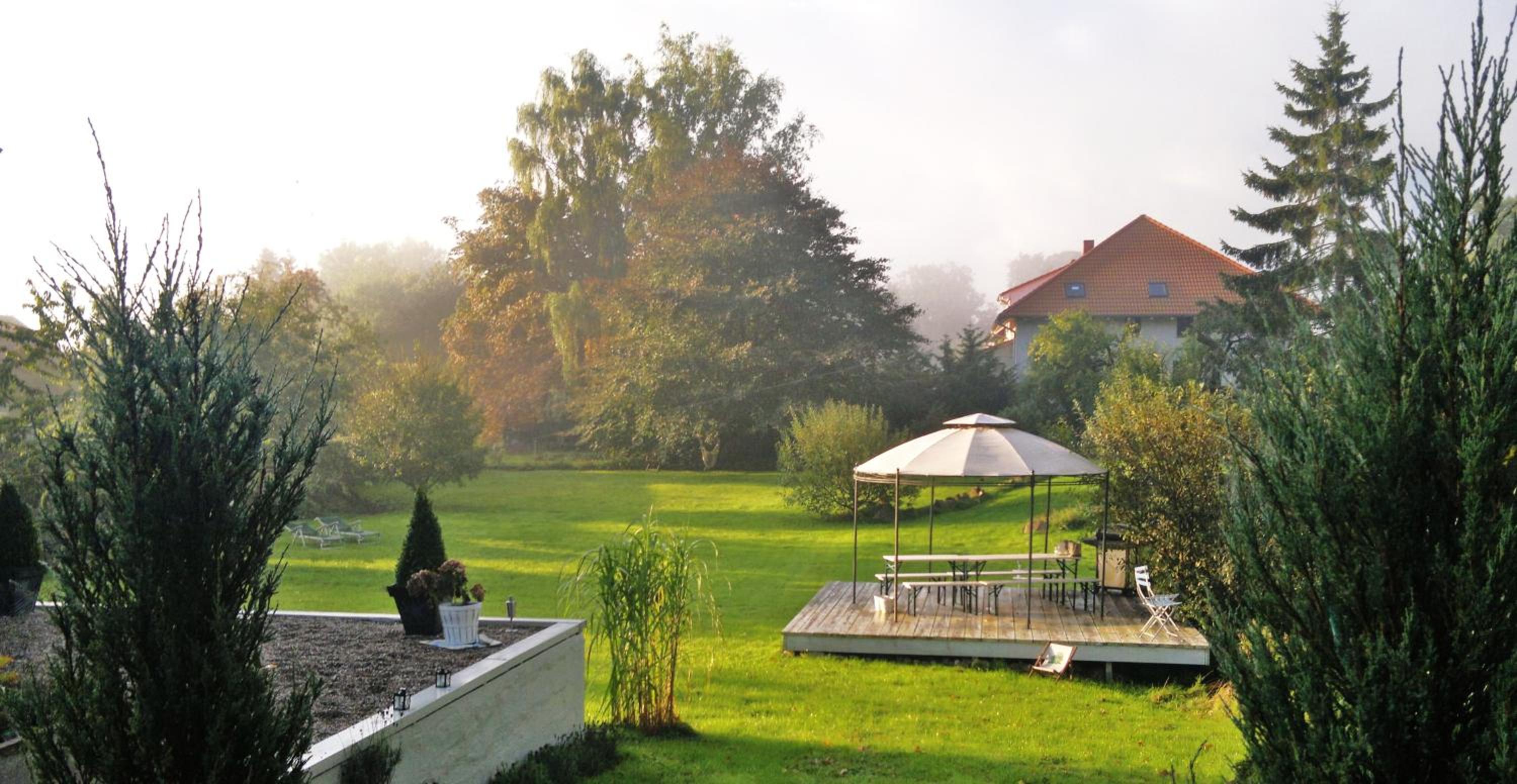Inspektorenhaus am Jagdschloss mit Meerblick