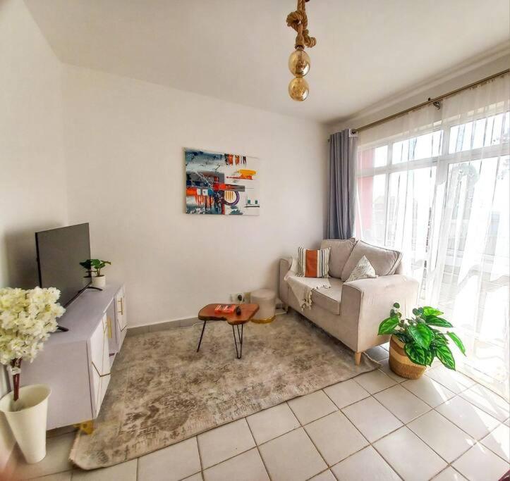 Cute cozy minimalistic apartment view 2