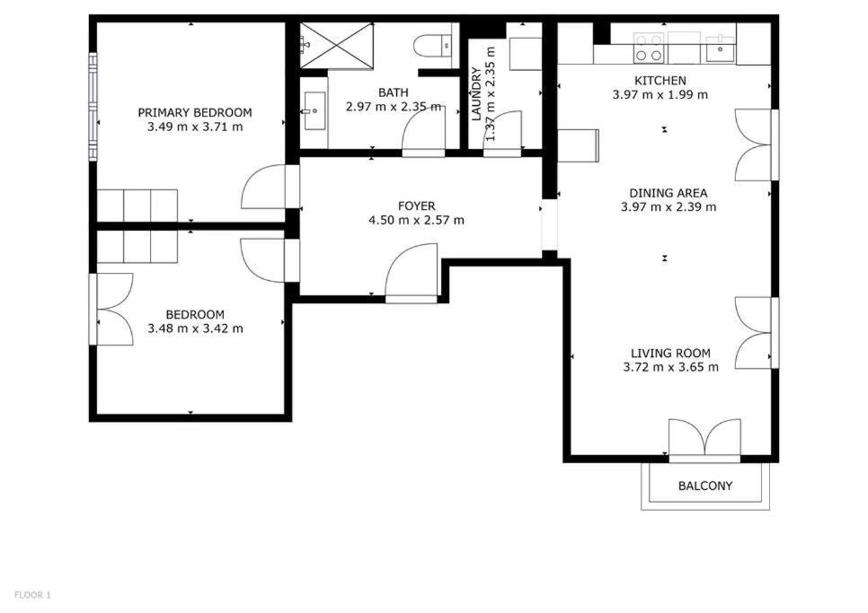 Renovated 2 Bedroom Apartment with Parking & AC view 2