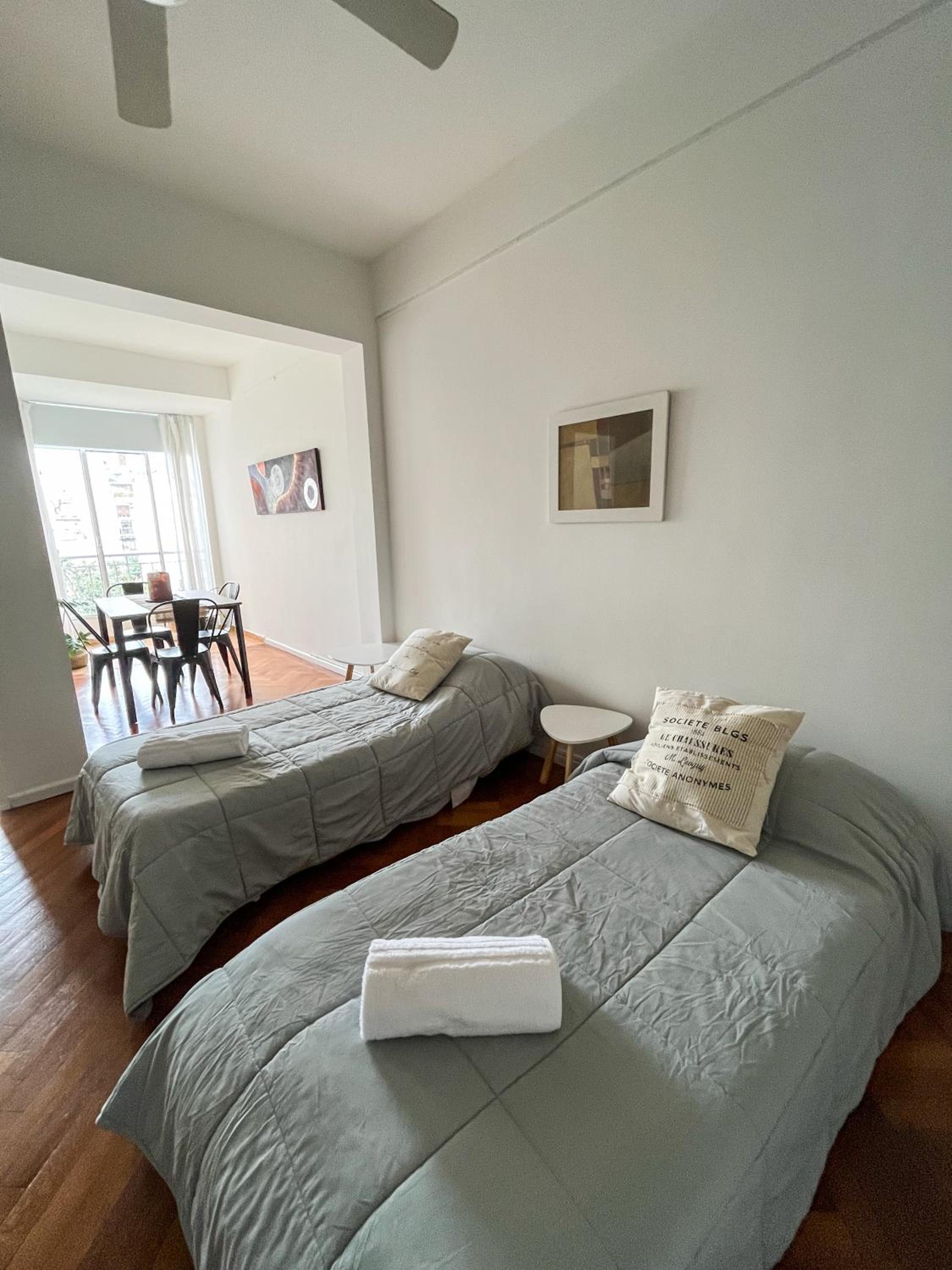 Confort y Luz en Recoleta 4 PAX