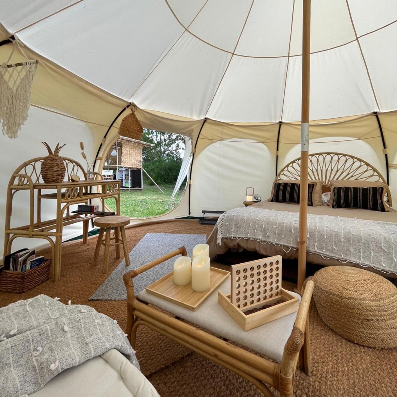 La Prairie Étoilée Luxury Glamping view 3