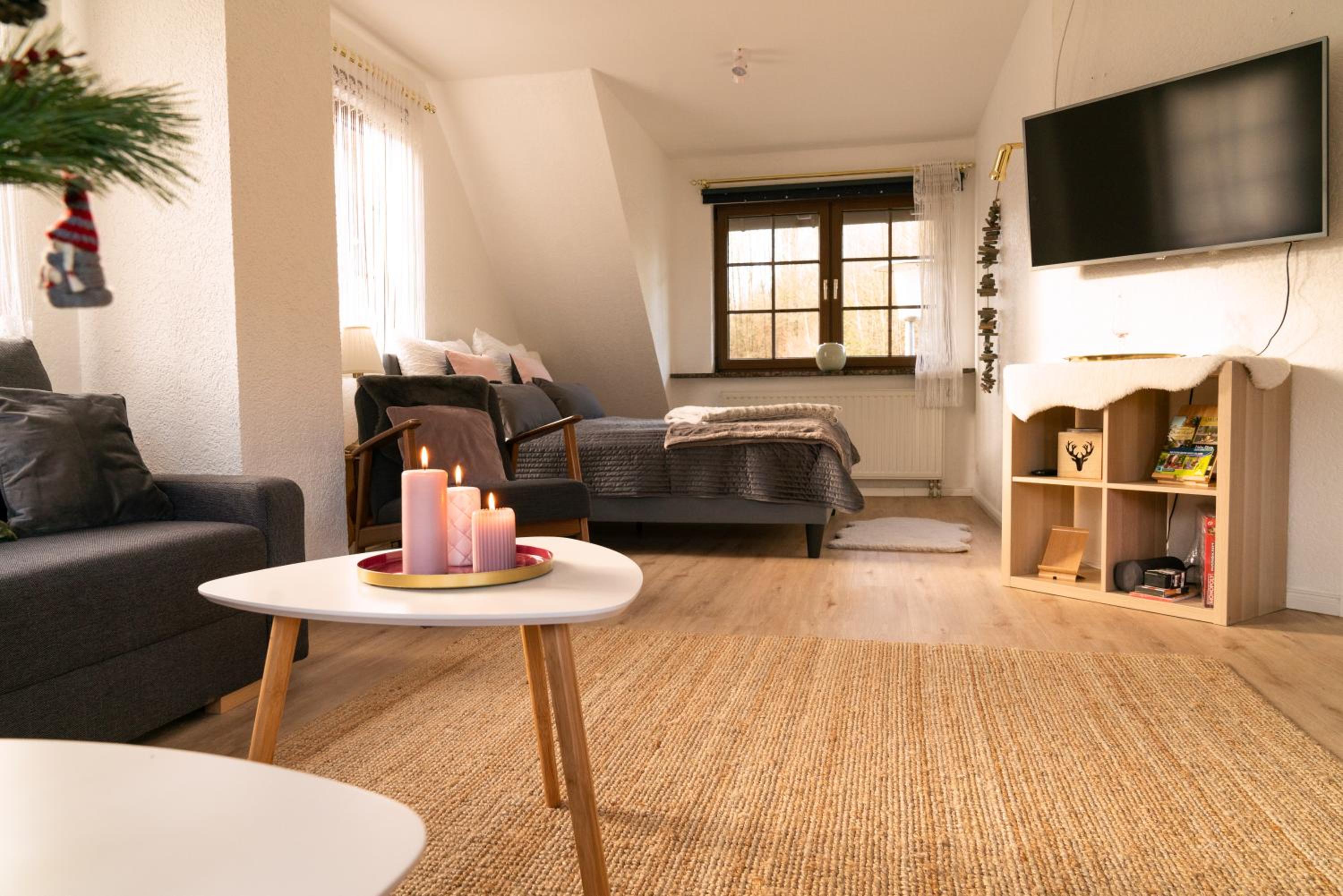 Das Waldseechalet Traumhafter Waldseeblick - großzügige Wohnung - Infrarotsauna