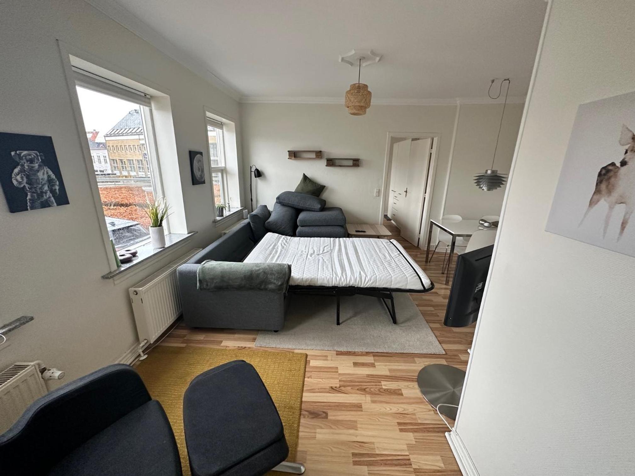 Central lejlighed i Hjørring Centrum