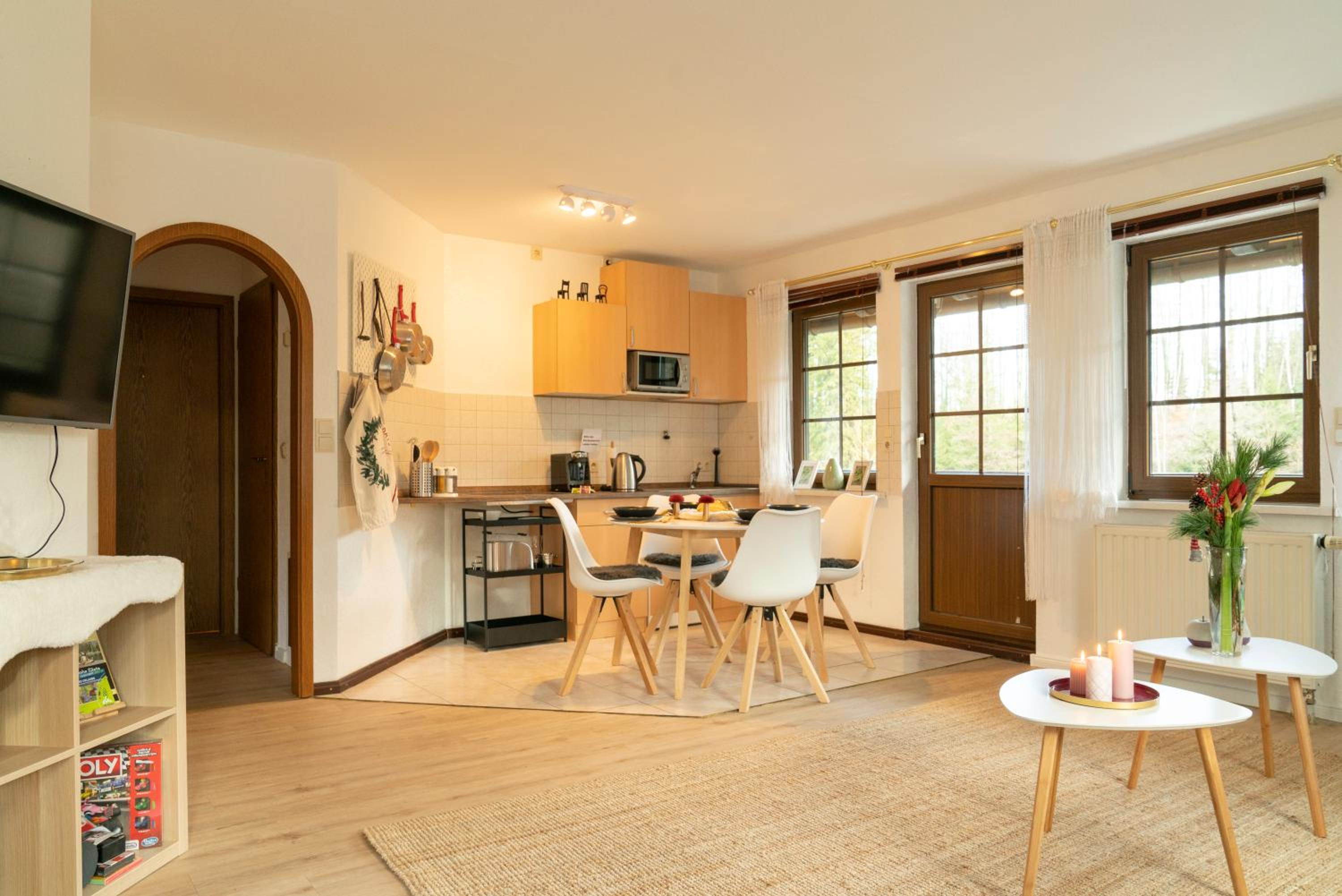 Das Waldseechalet Traumhafter Waldseeblick - großzügige Wohnung - Infrarotsauna