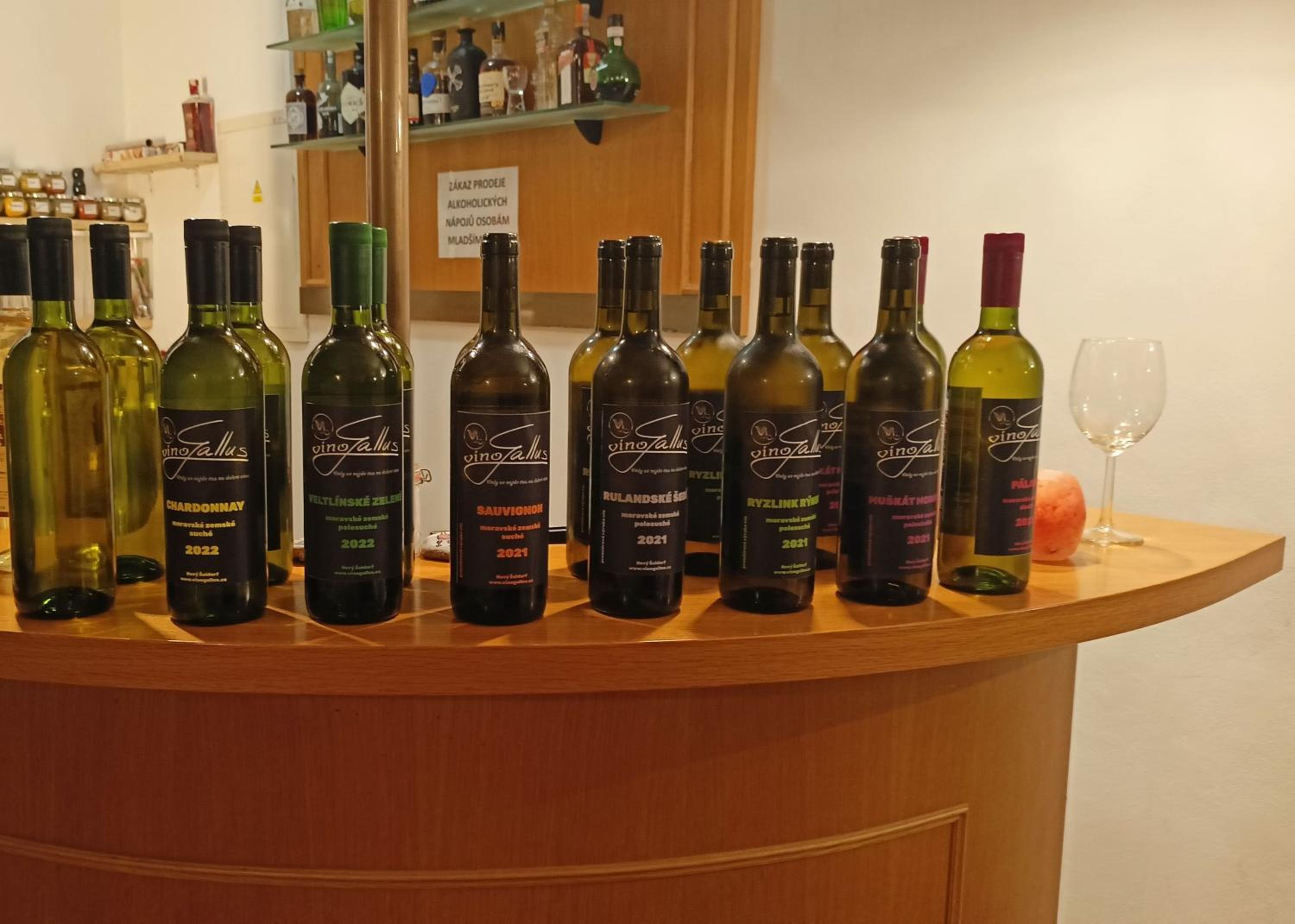Apartmán a vinný sklep - Víno Gallus