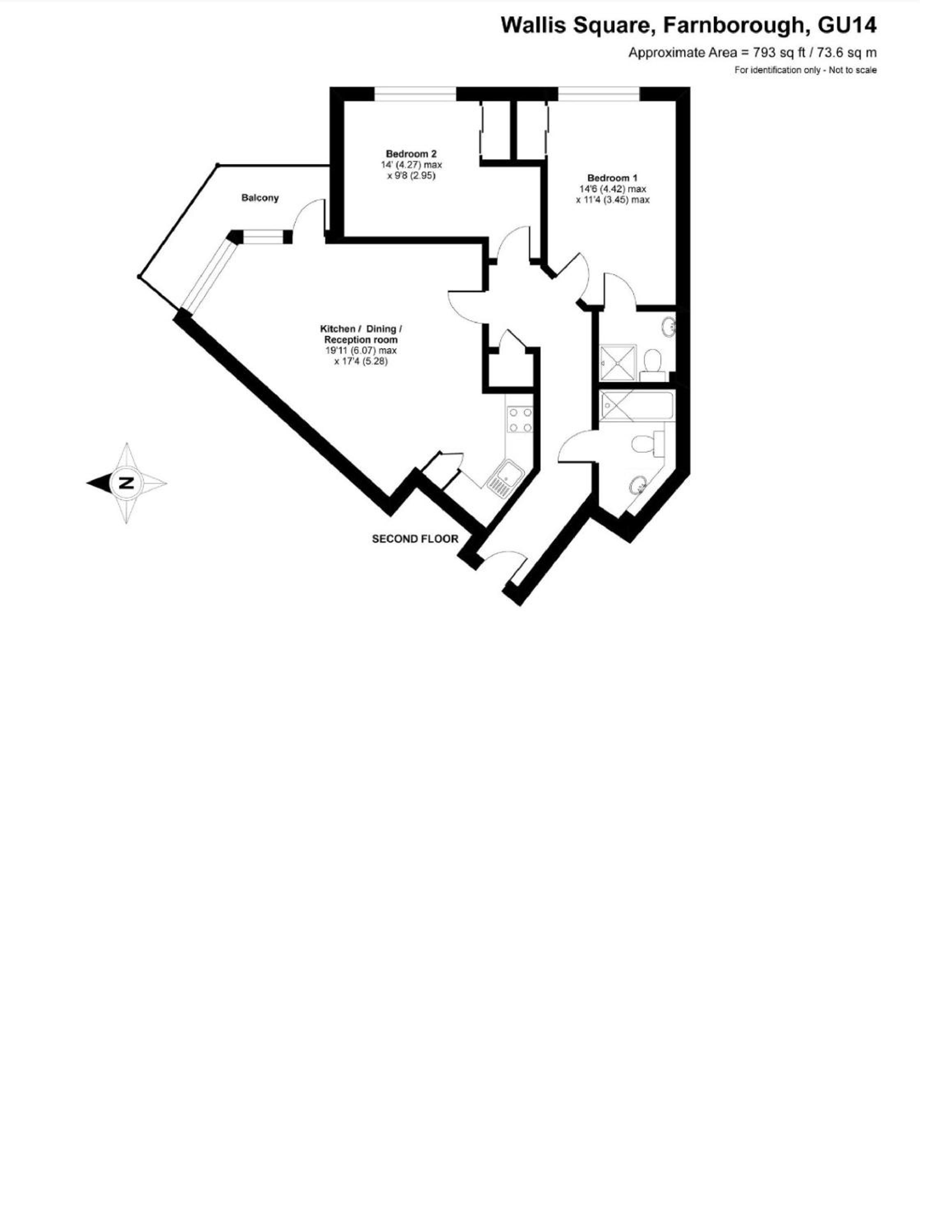 Luxury Apartments - Wallis Square, Farnborough view 5