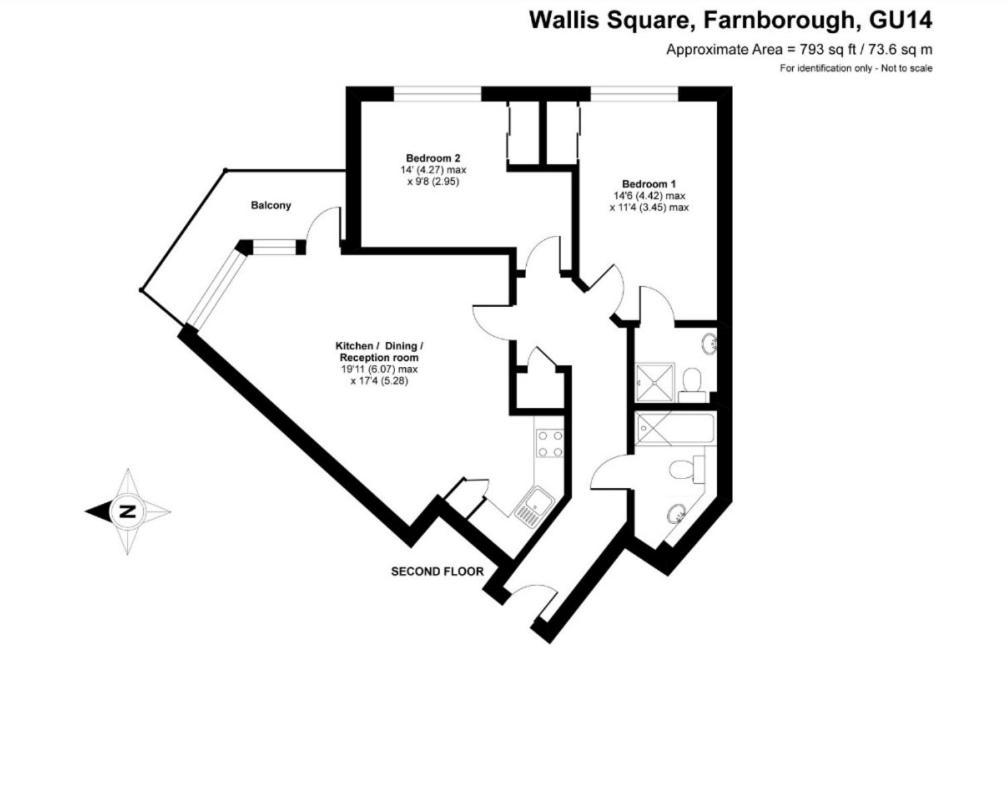 Luxury Apartments - Wallis Square, Farnborough view 4