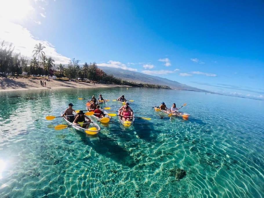 Ti Kaz Corail, à 3 mn à pied de la PLAGE et du LAGON cristallin de Trou d'eau - Saline les bains