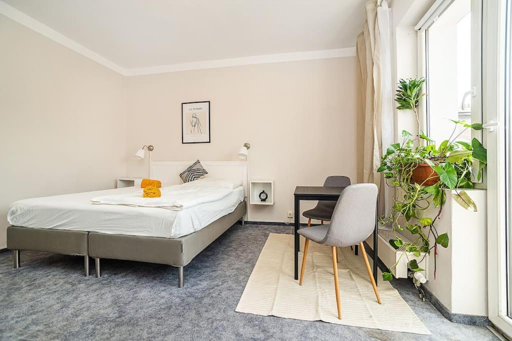 Cosy studio with terrace by tram