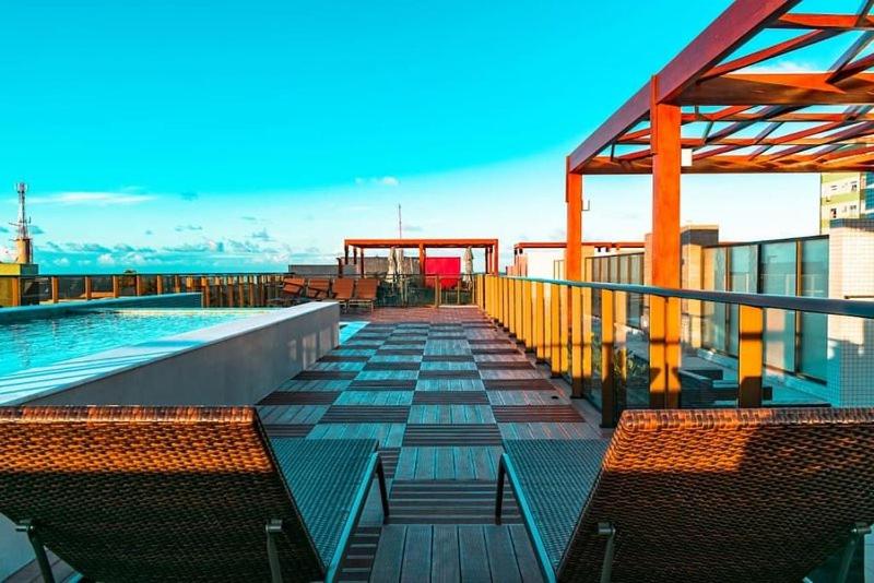 Ecotambaú, Espetacular Flat Com Piscina ao Lado da Praia