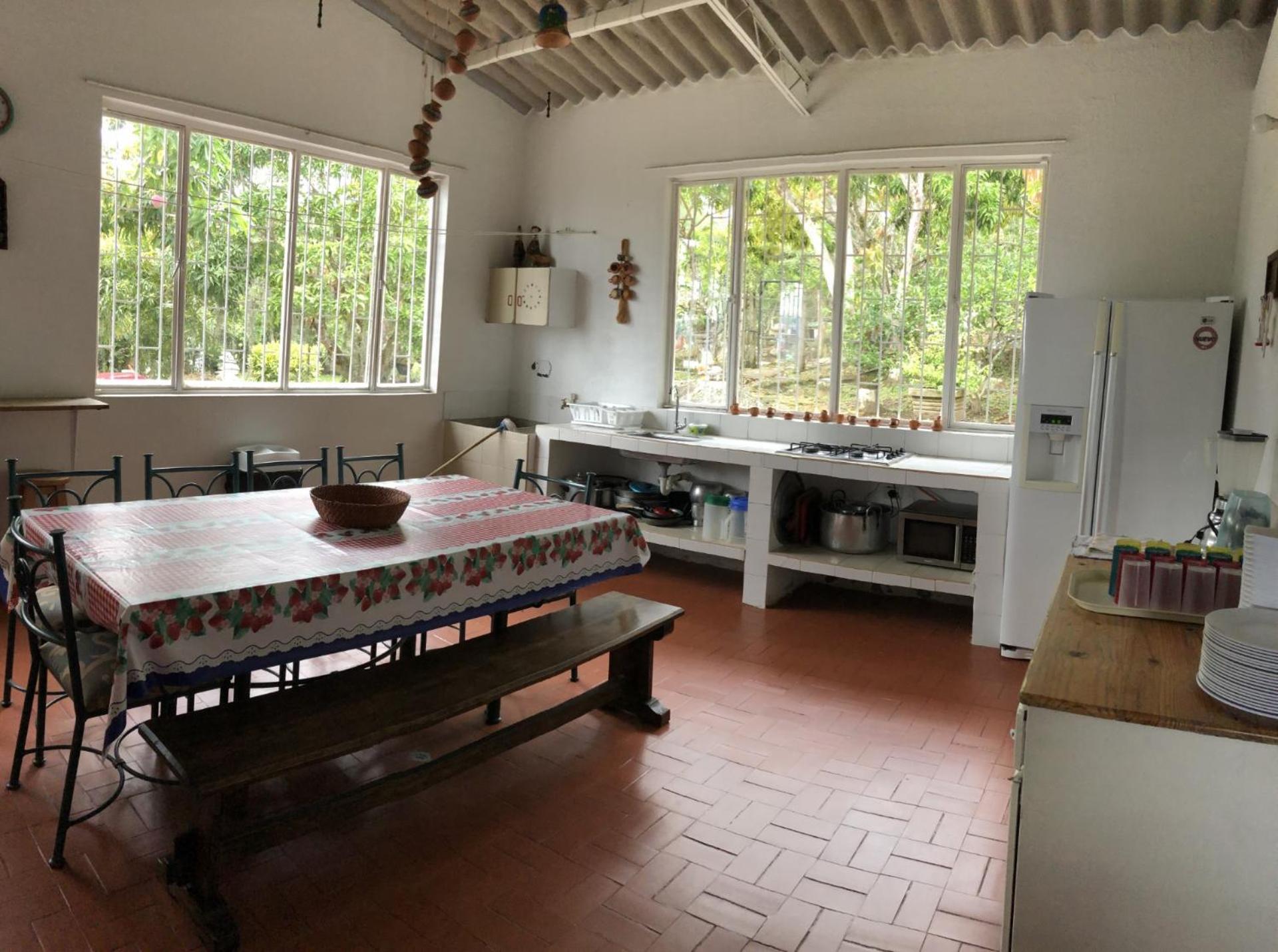 Casa de campo con hermosa vista