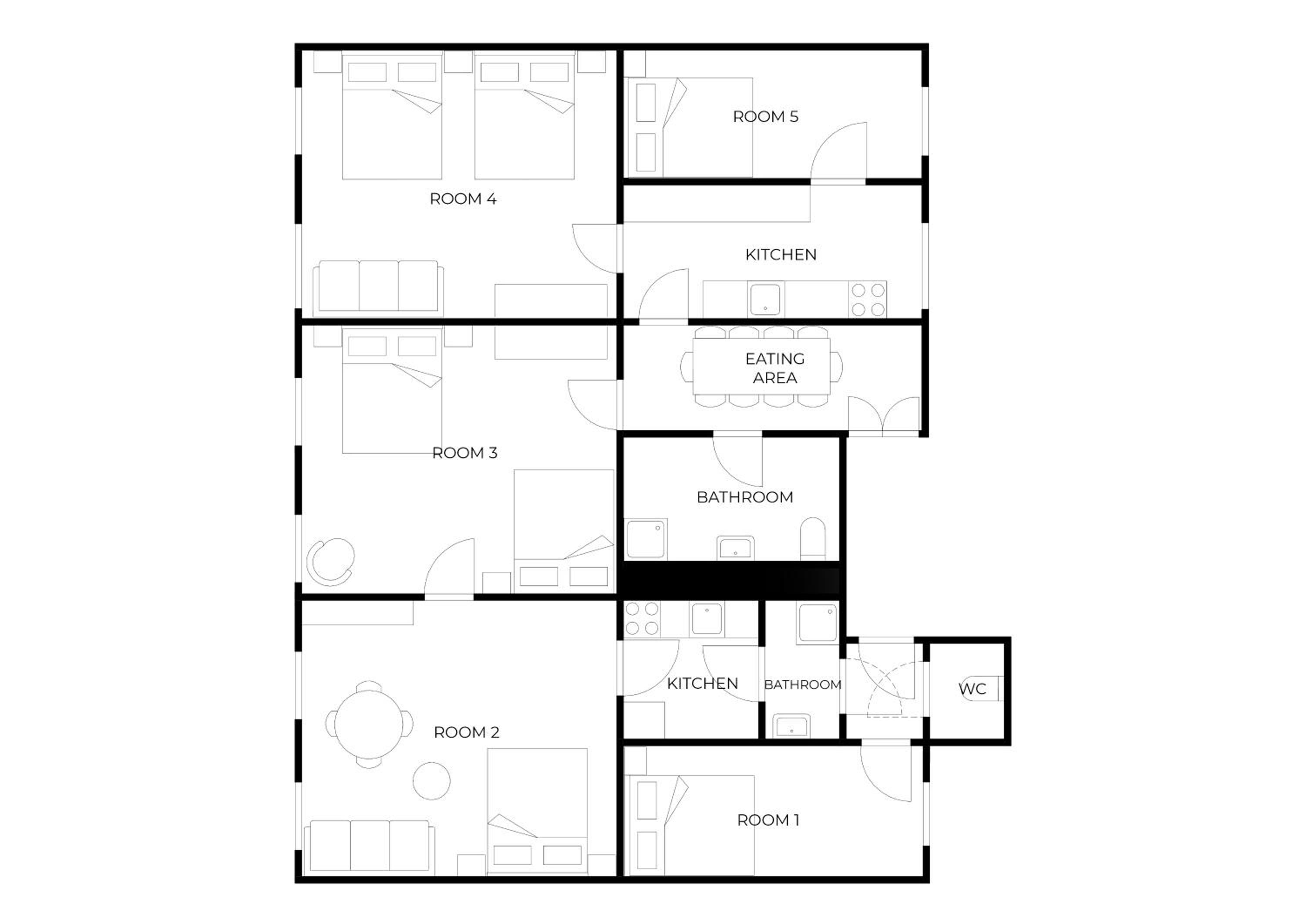 Spacious Apartment, 3 min to U6 Alserstraße