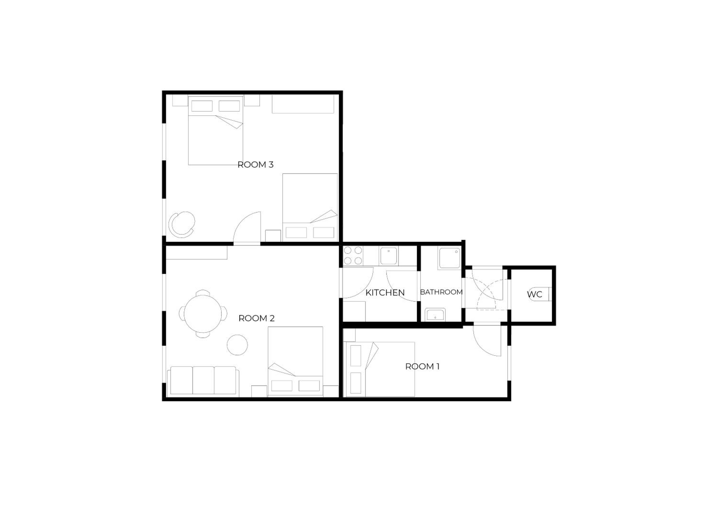 Spacious Apartment, 3 min to U6 Alserstraße