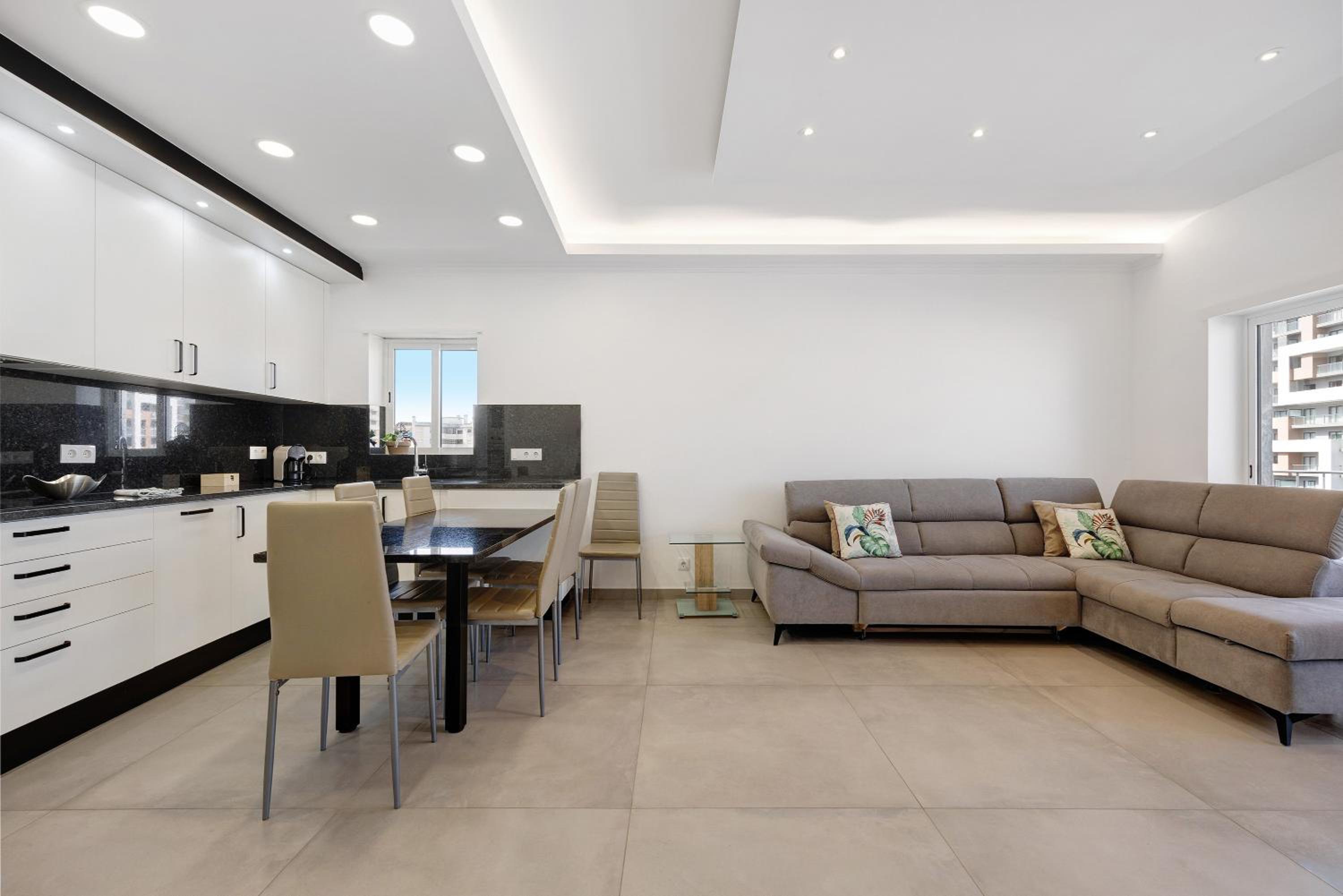 Apartamento Mar e Sol en Portimão — kitchen