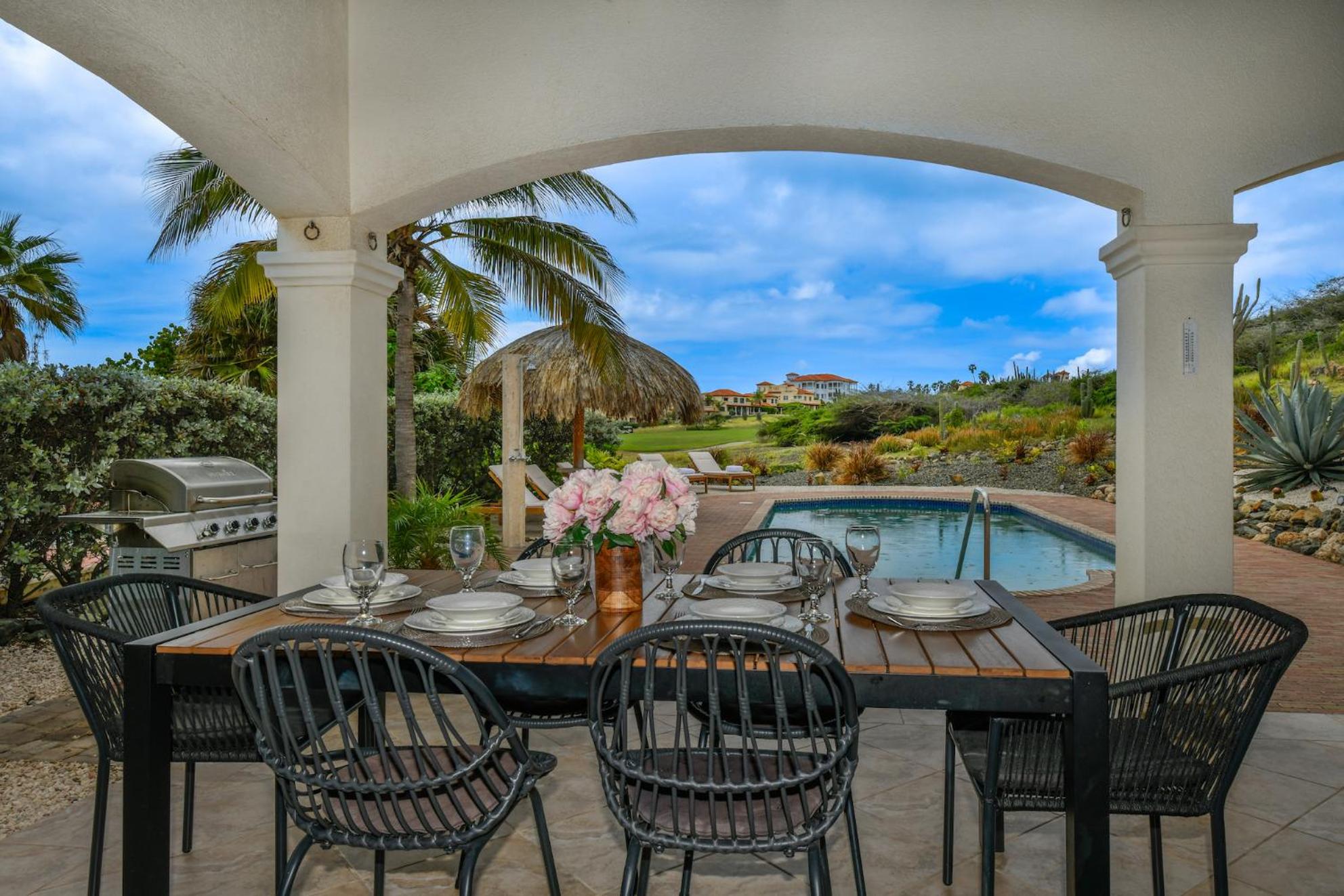 NEW Gorgeous Listing with Hot Tub Golf Course View in Tierra del Sol view 4