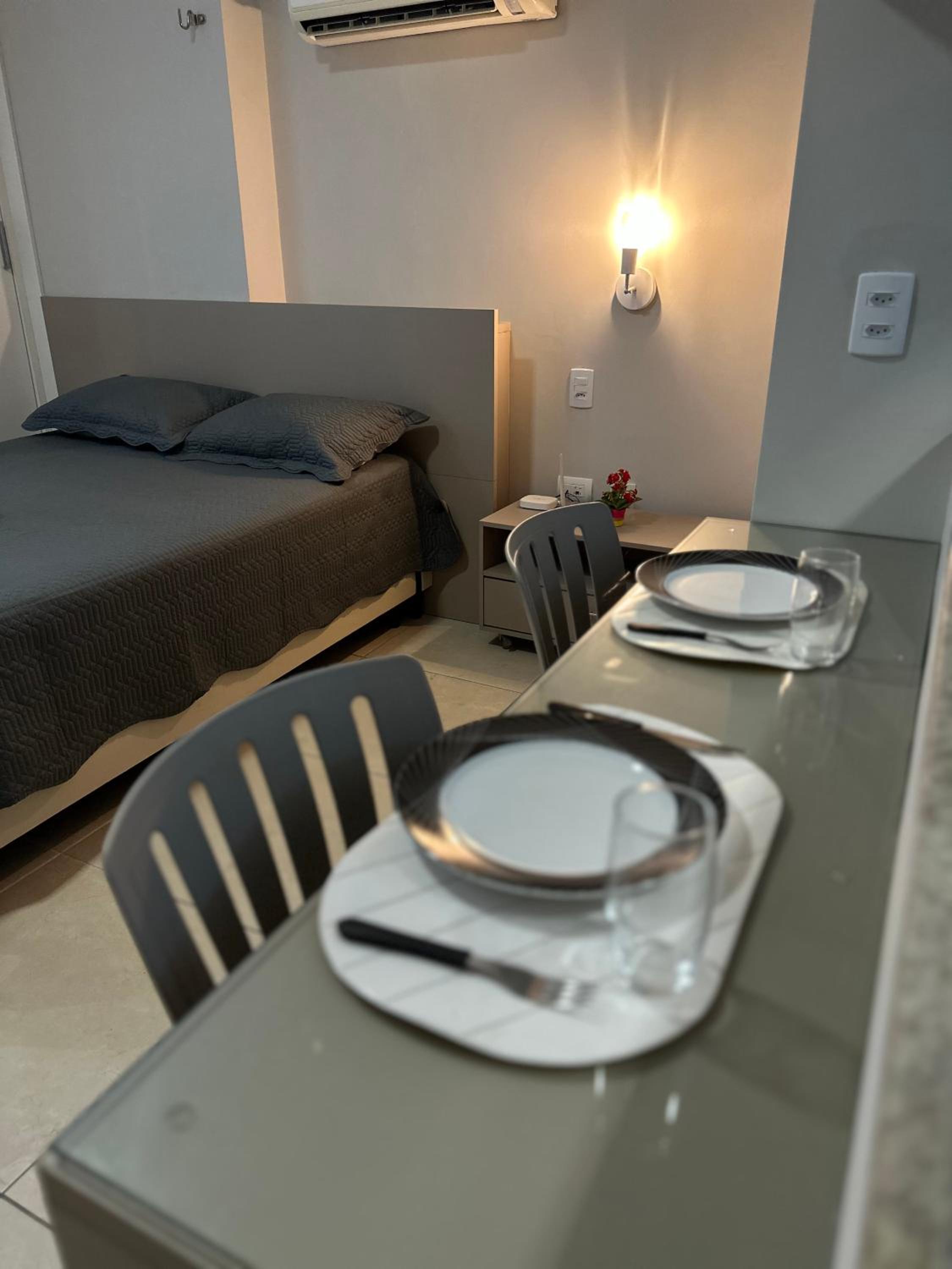 Flat localizado a 200m Shopping Recife, bem Perto da Praia de Boa Viagem e com Wi-Fi 400Mbps