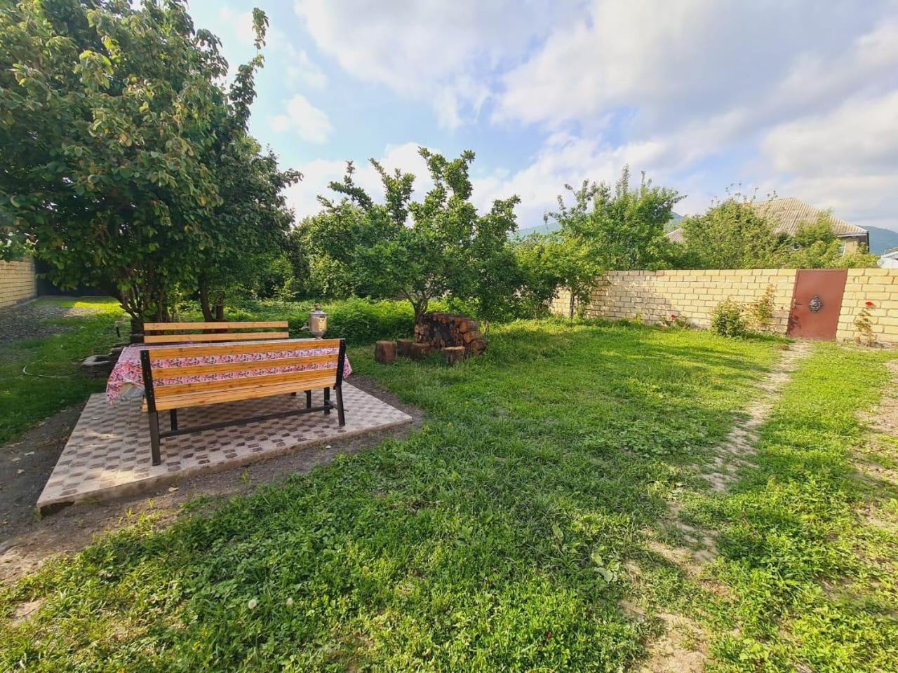 Family villa green garden
