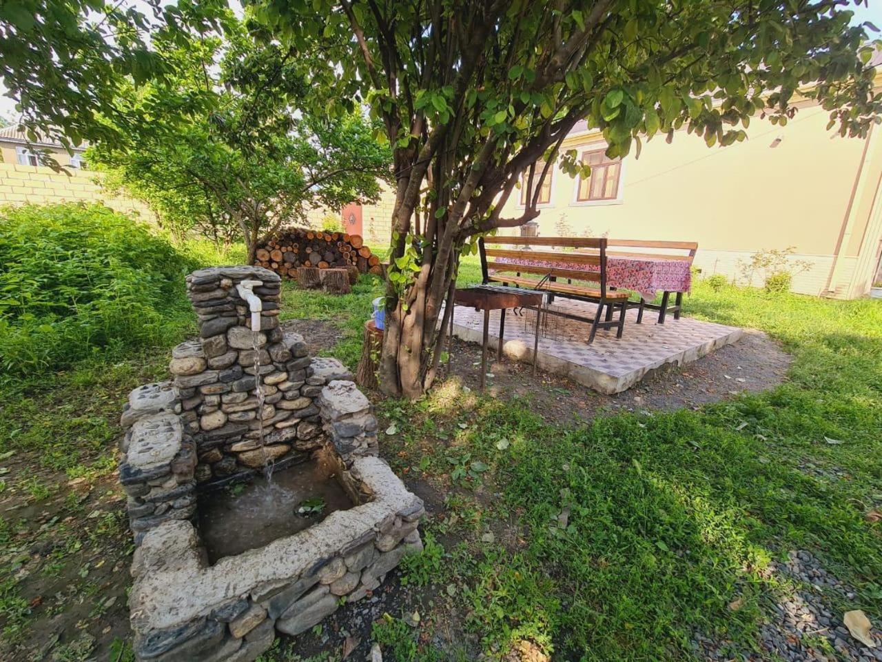Family villa green garden