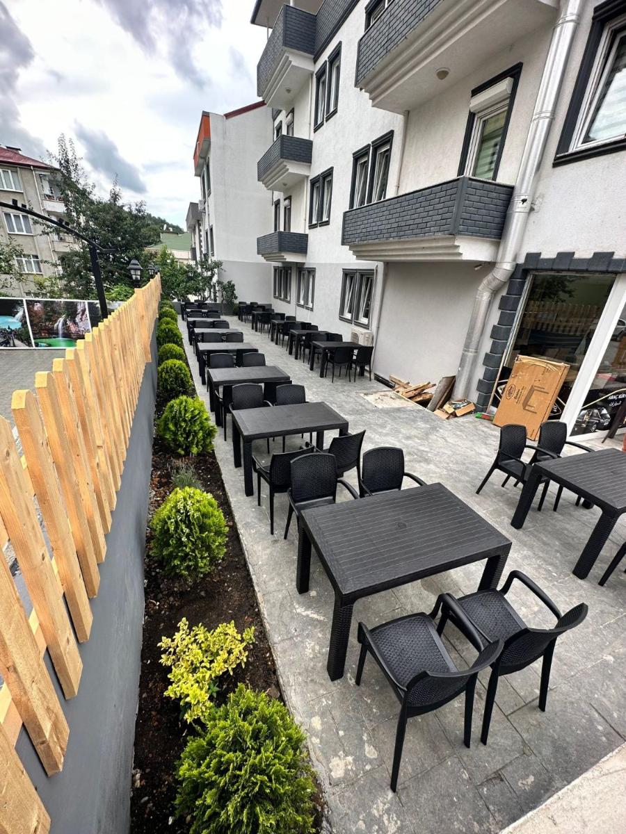 outdoor BBQ area
