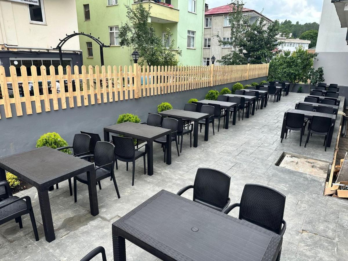 outdoor BBQ area
