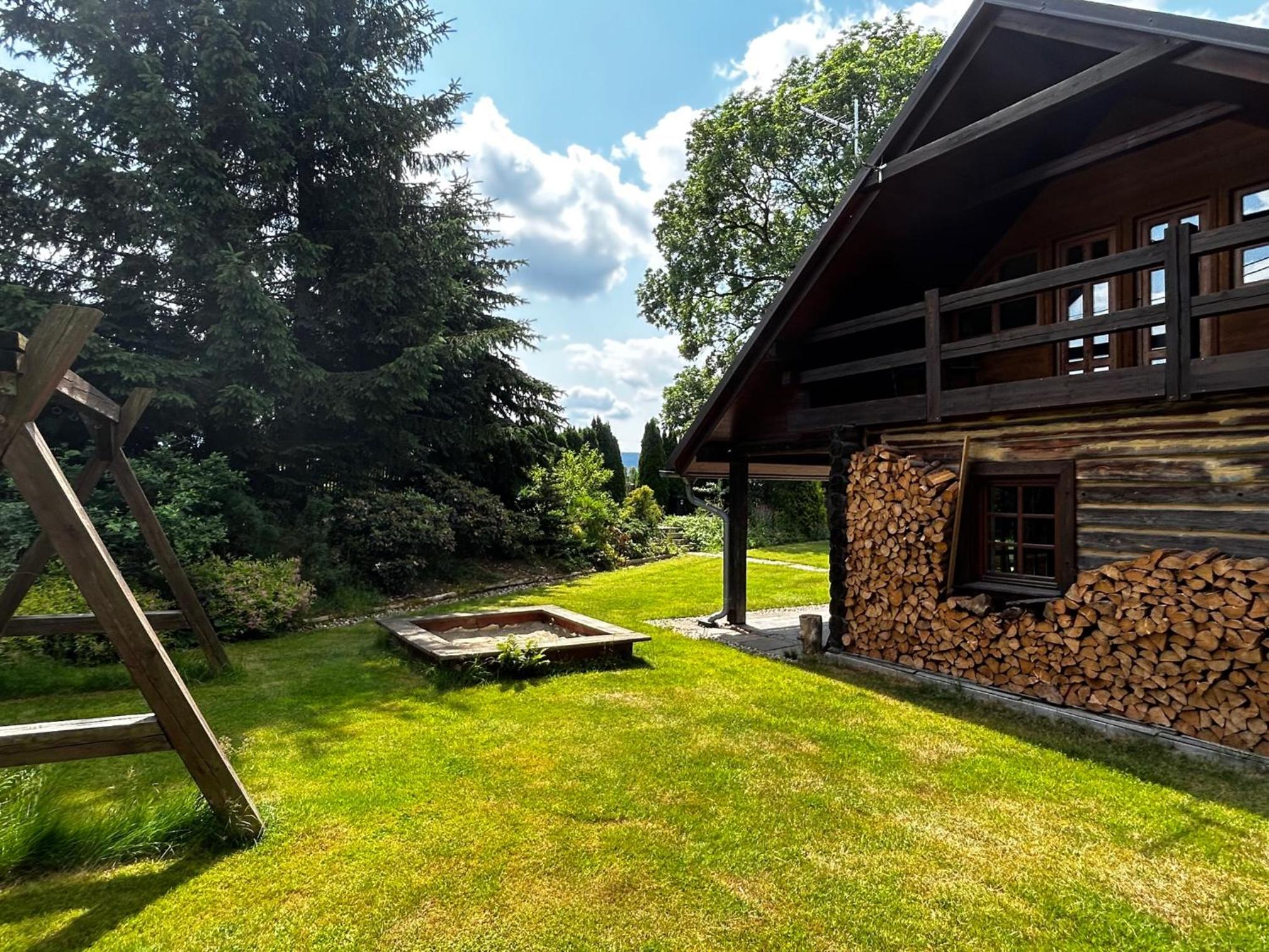 log cabin in Czech-Saxon Switzerland