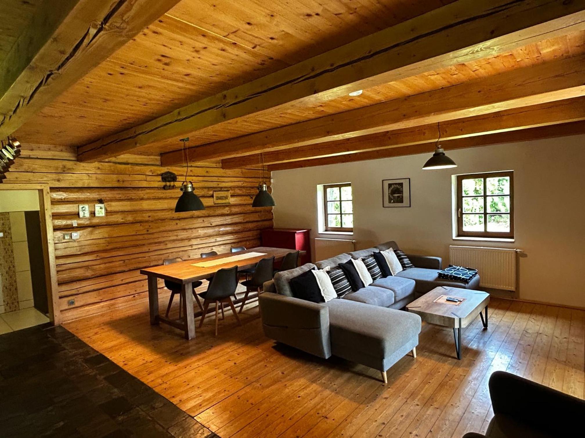 log cabin in Czech-Saxon Switzerland
