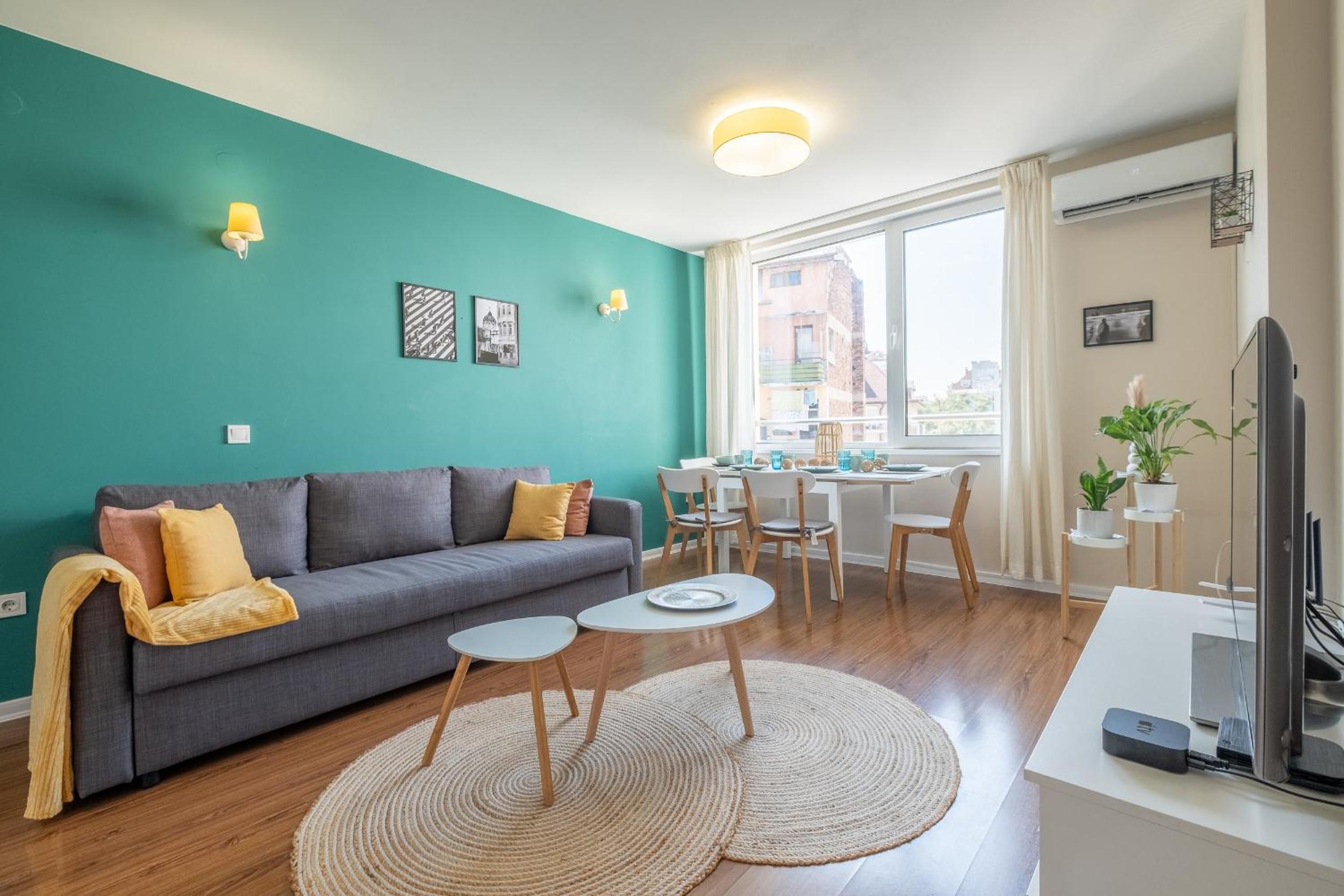 City Oasis: Stylish Retreat in the Heart of Sofia