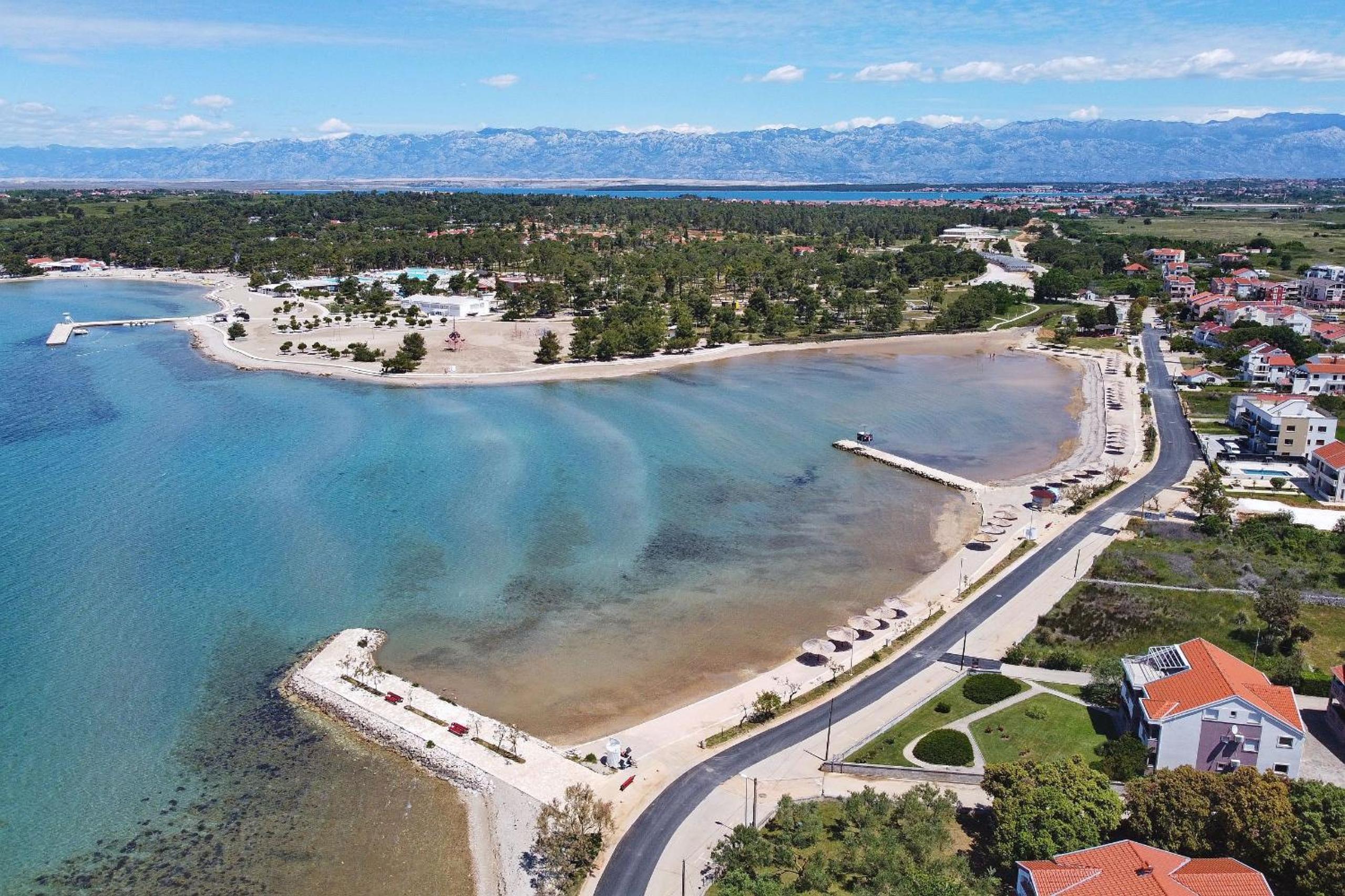 Appartement 2 Zaton beach mit Balkon Hochmodern und in Strandnähe