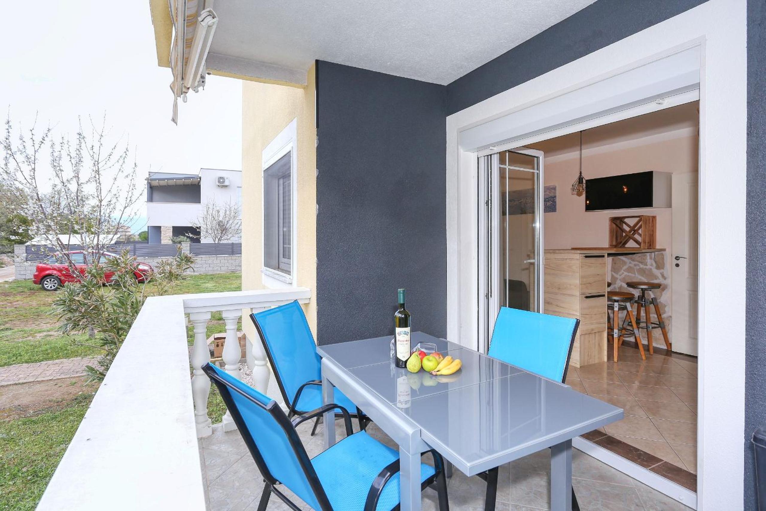 Appartement 2 Zaton beach mit Balkon Hochmodern und in Strandnähe