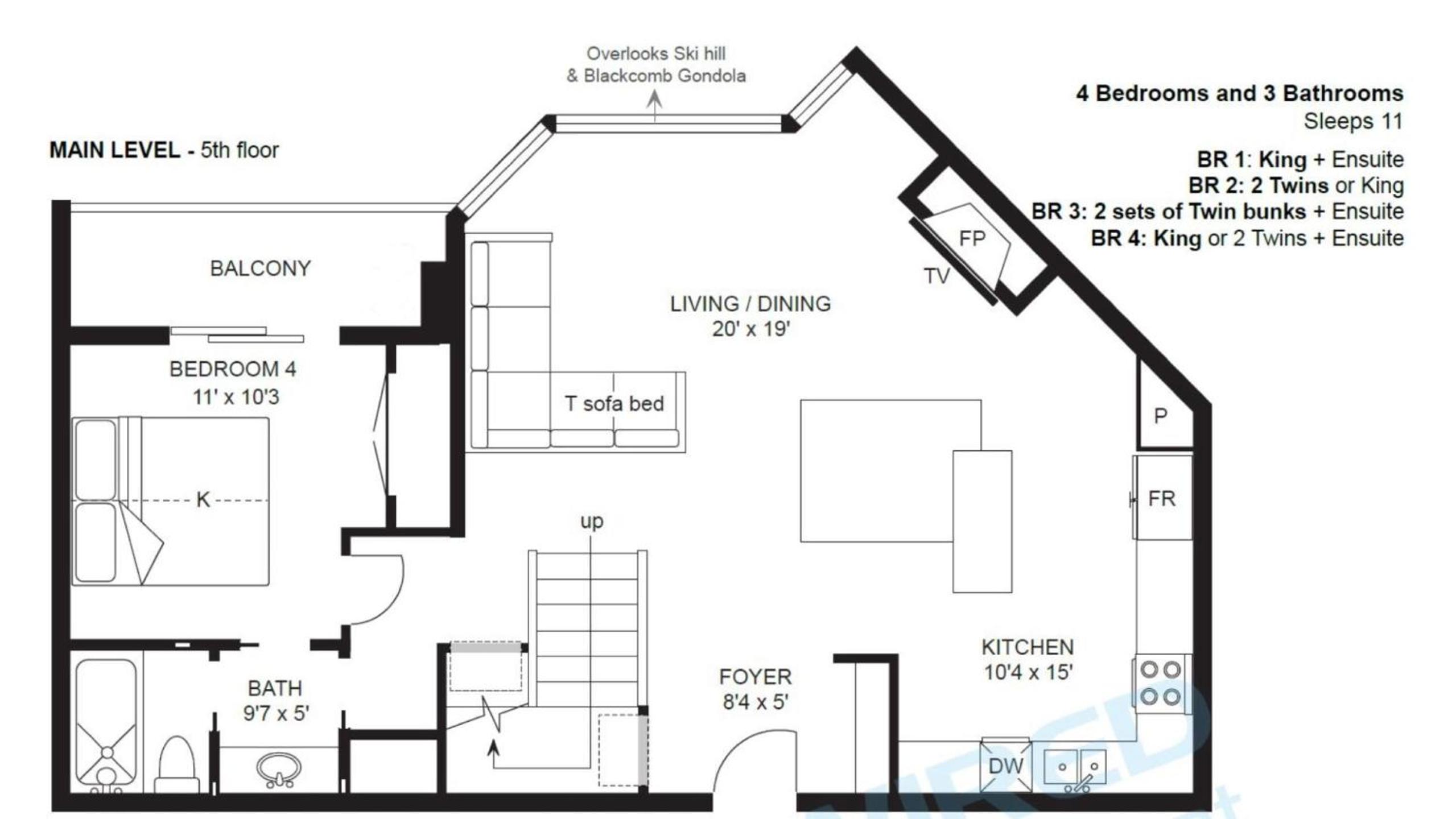 Le Chamois 510 - Ski In/Out, Blackcomb Base, Newly Renovated, Common Area Pool/Hot Tub 