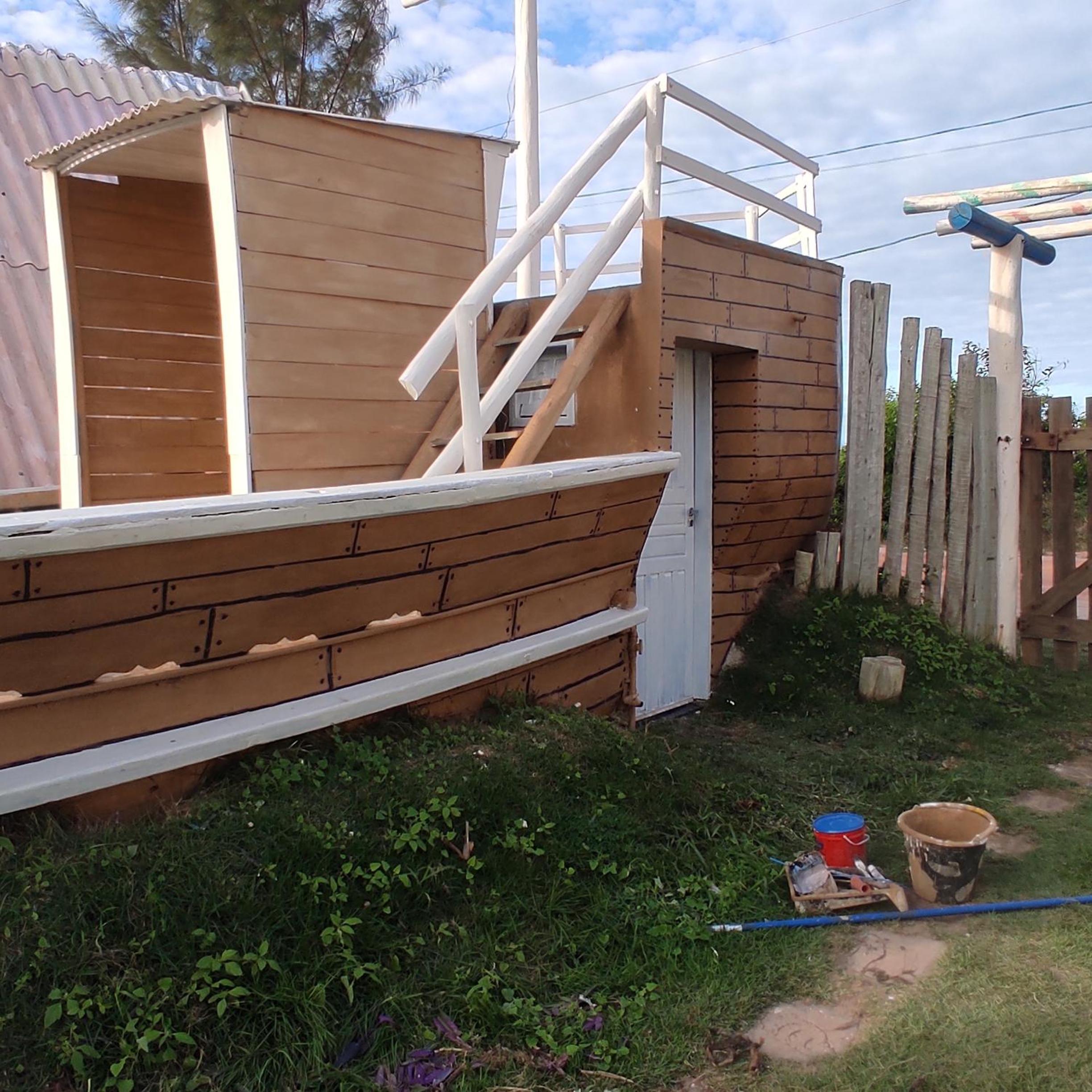 Chalé Barco da areia