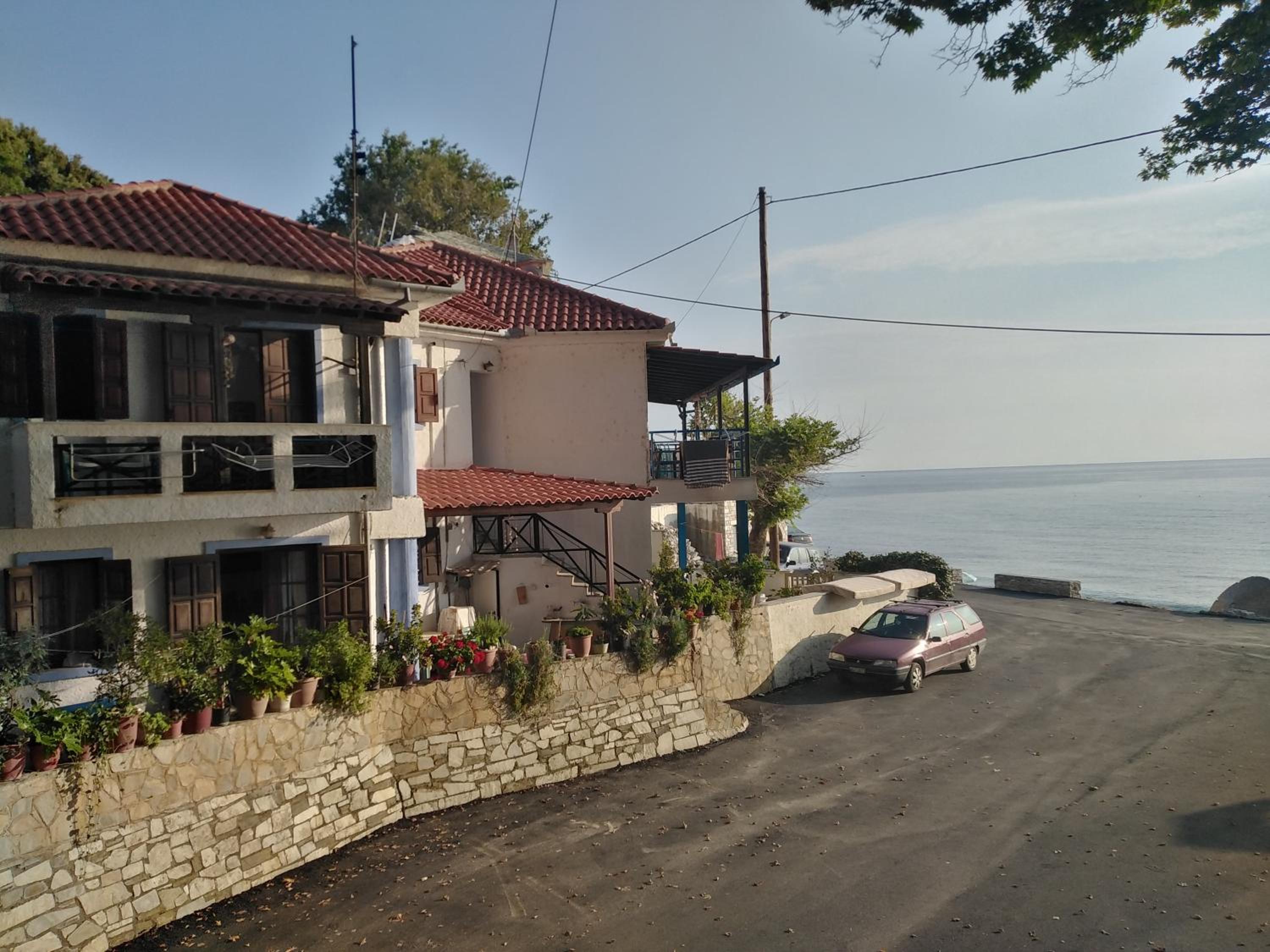 Kamari Beach guest house view 3