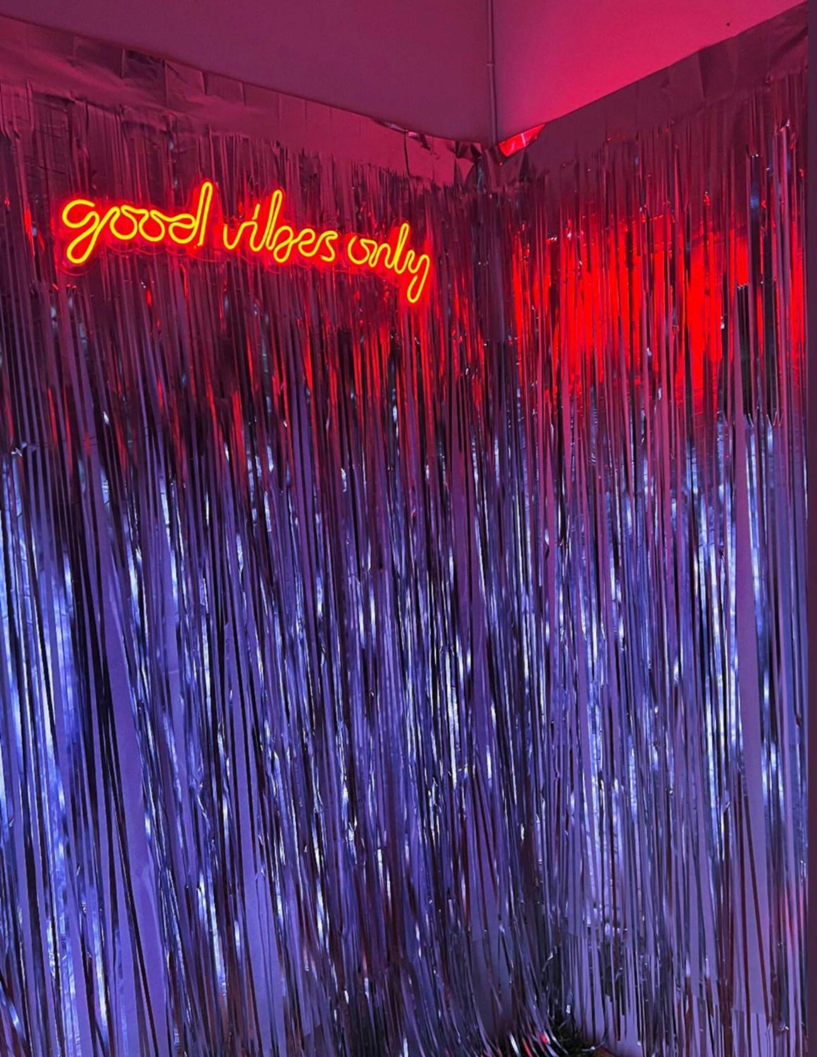For good vibes only