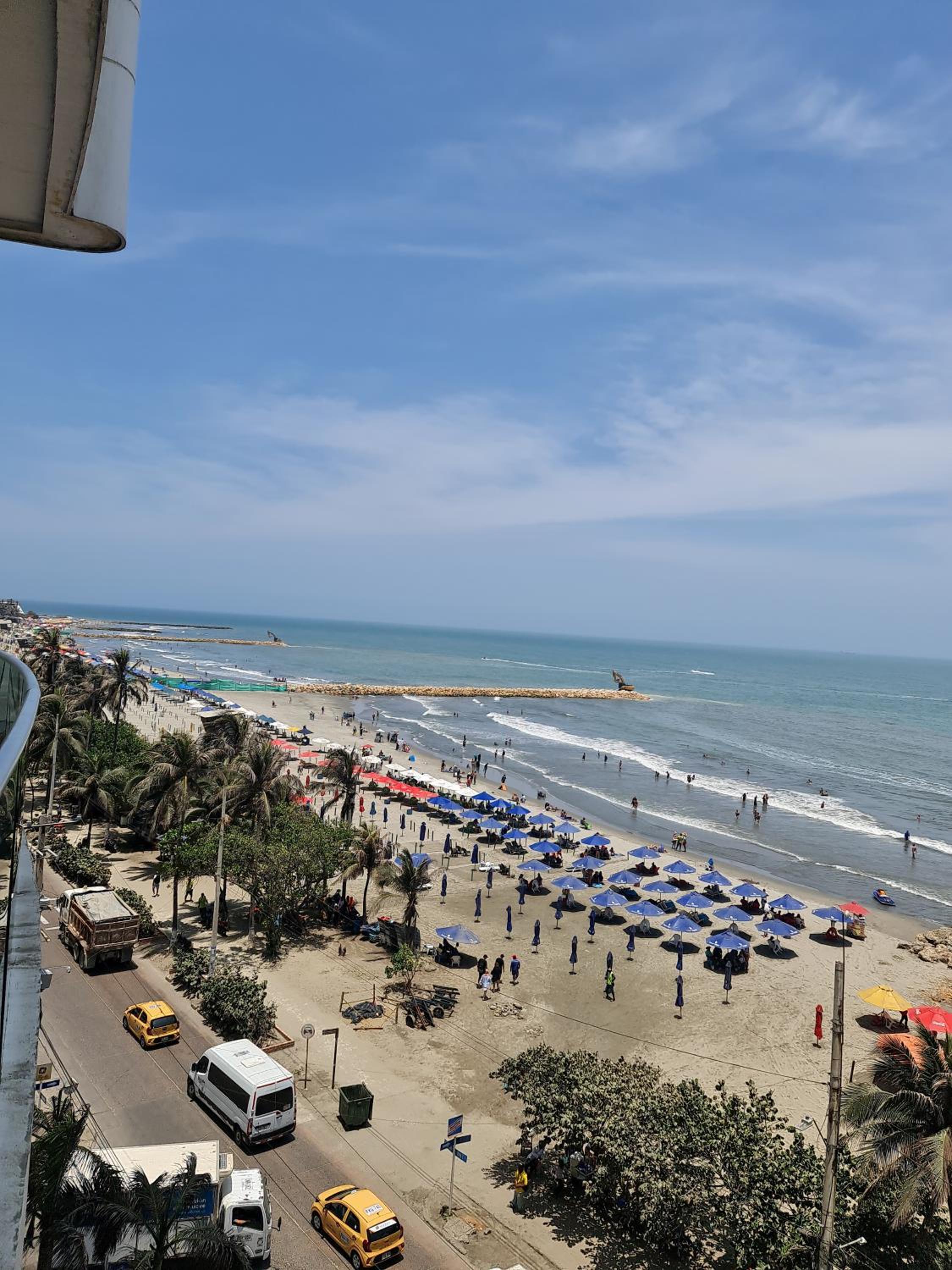 Encantador apartamento frente a la playa