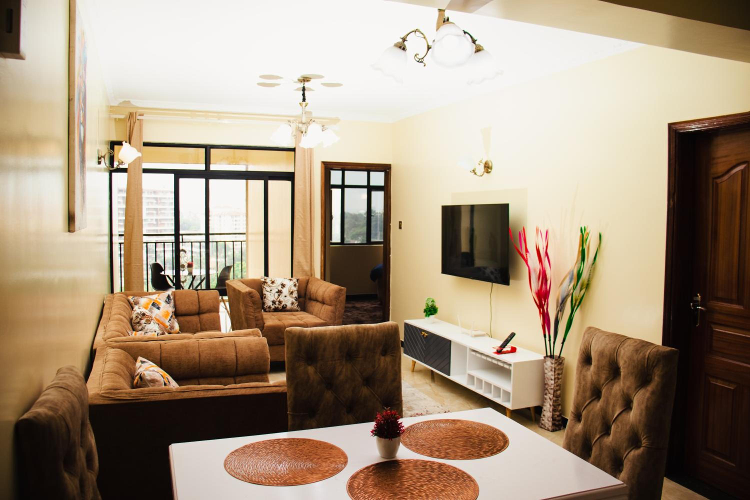 Furnished 2 bedroom apartment in Kilimani view 3