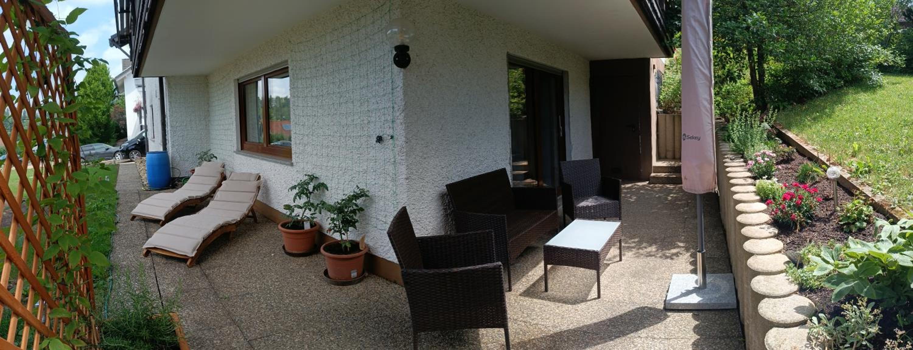 Gemütliche Ferienwohnung mit Terrasse, im Schwarzwald