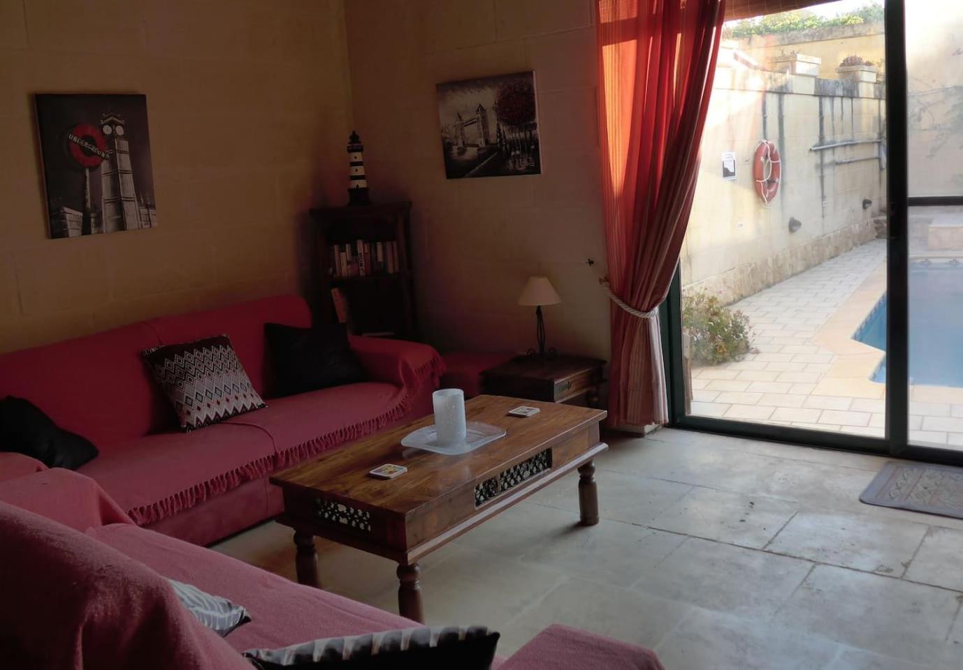 Gozo Entire Villa with Large Pool Sea and Country Views