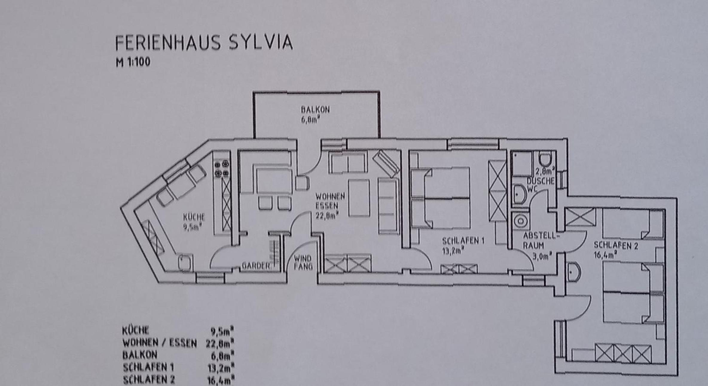 Ferienhaus Sylvia beim Waldrand