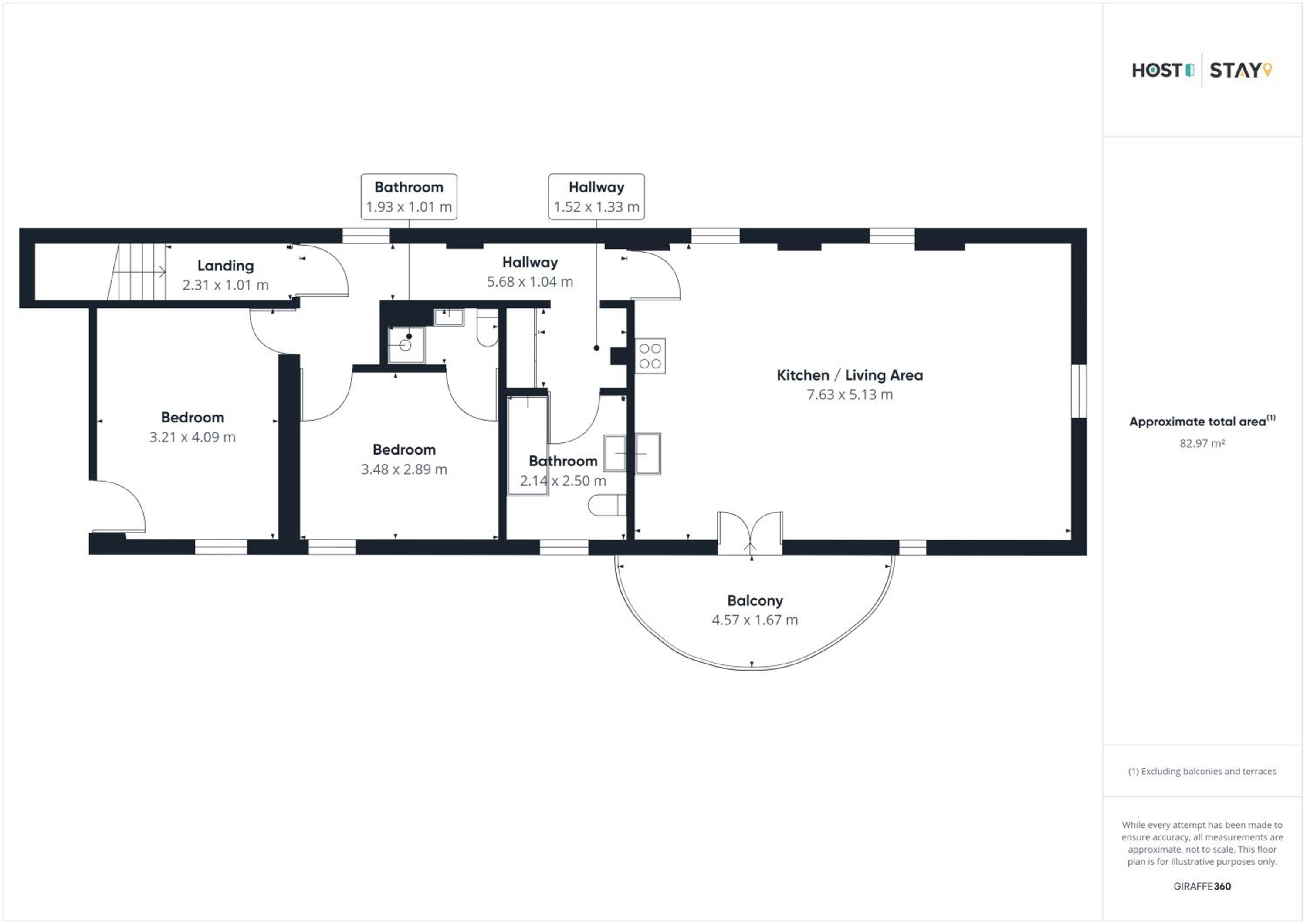 Host & Stay - Widger Mews Apartment view 2