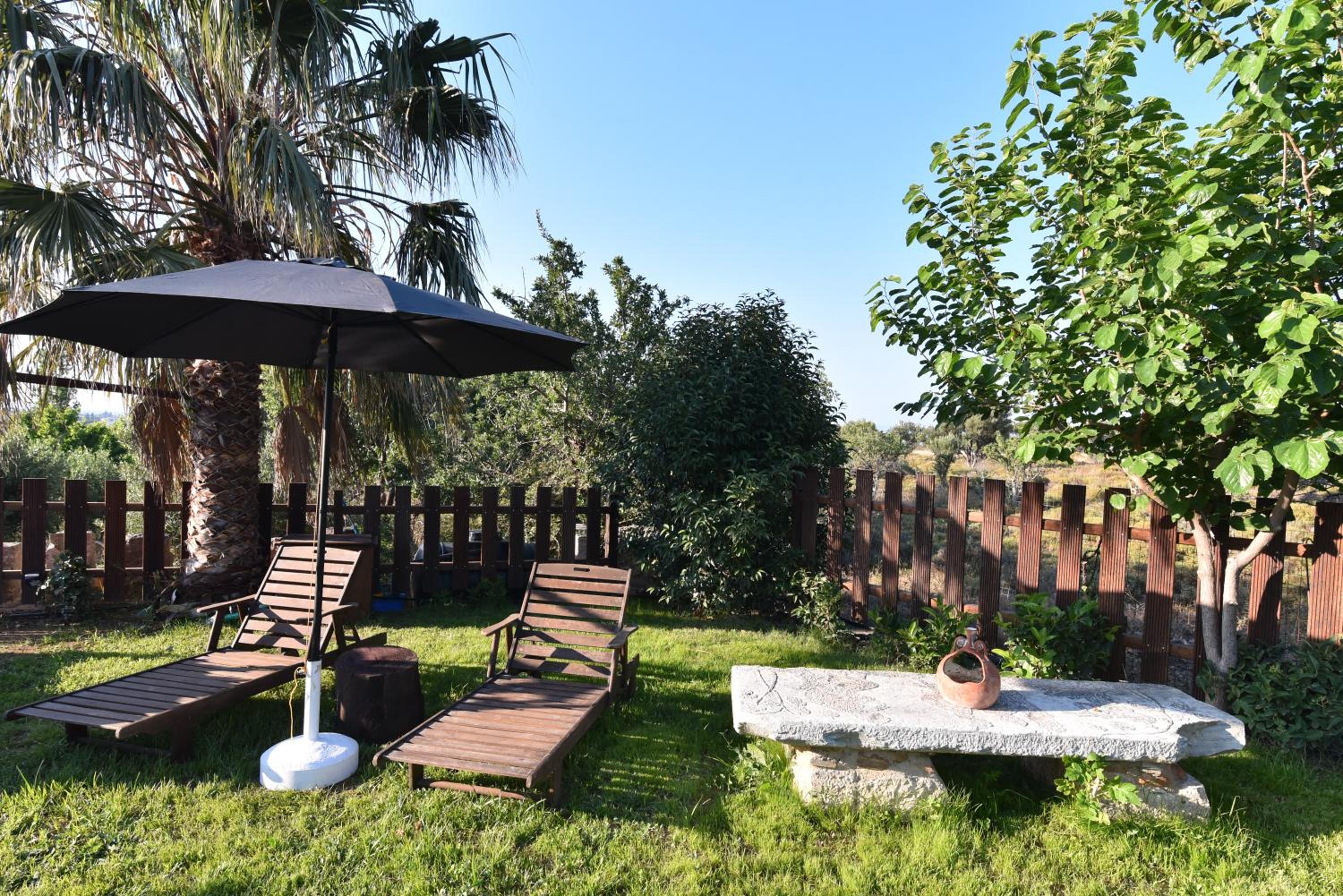 Traditional Kos villa with swimming pool, lawn yard and bbq view 4