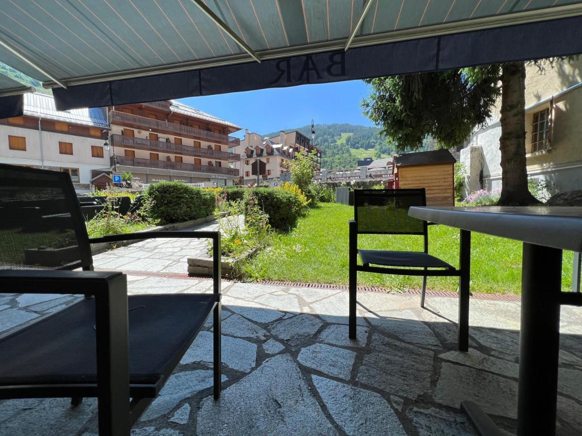 outdoor BBQ area