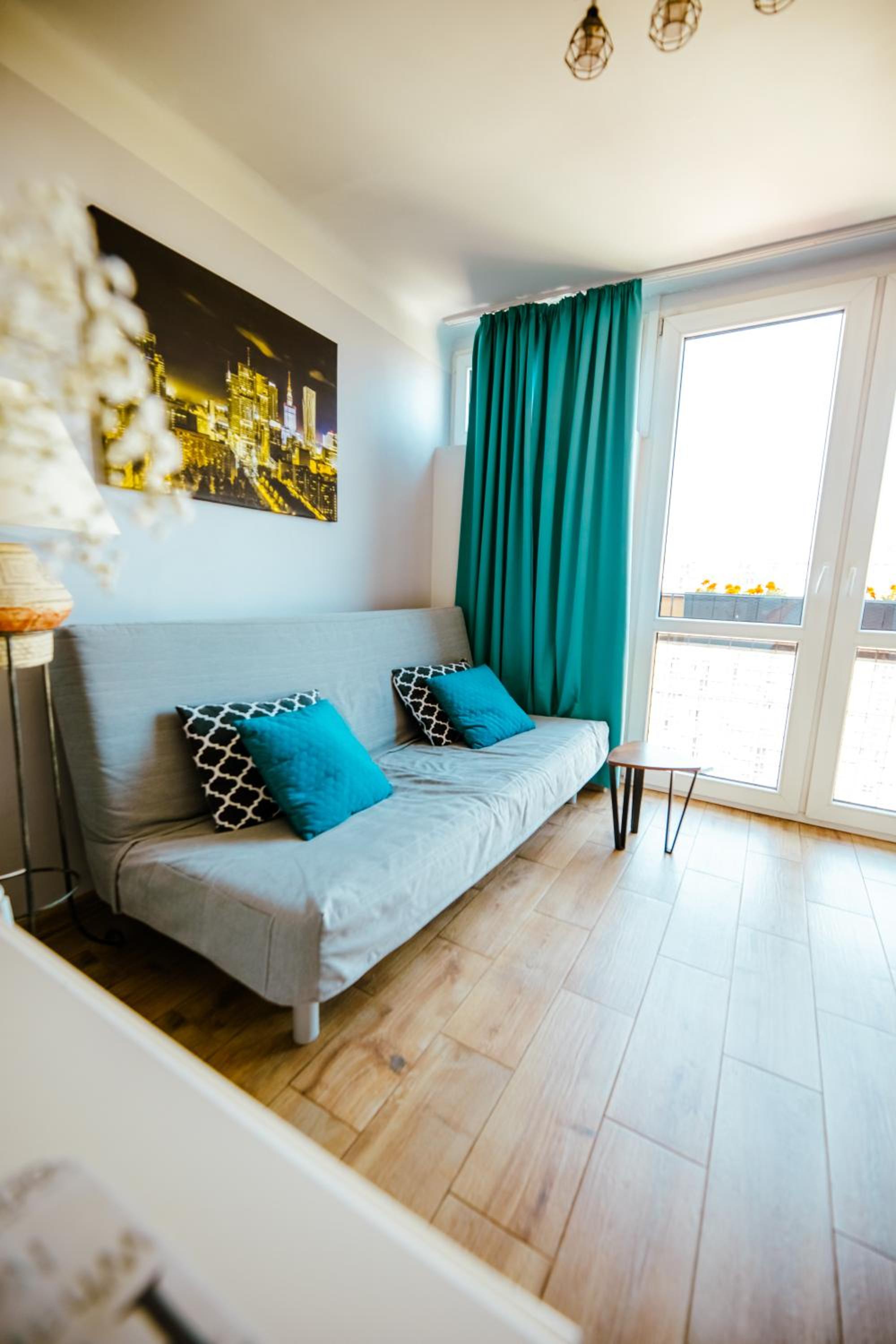 Bright 14th Floor Apartment Warsaw Centrum Sunset Park Views by PolandBnB view 3