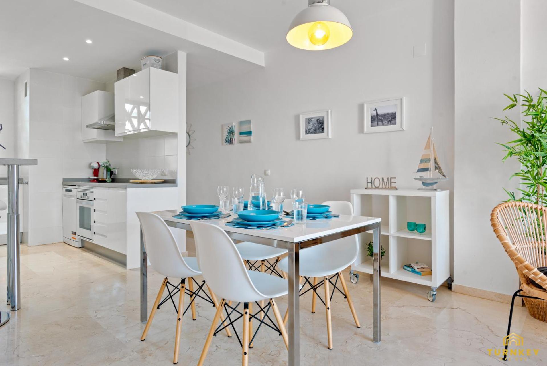 Beautiful penthouse in Casares with rooftop terrace and seaview