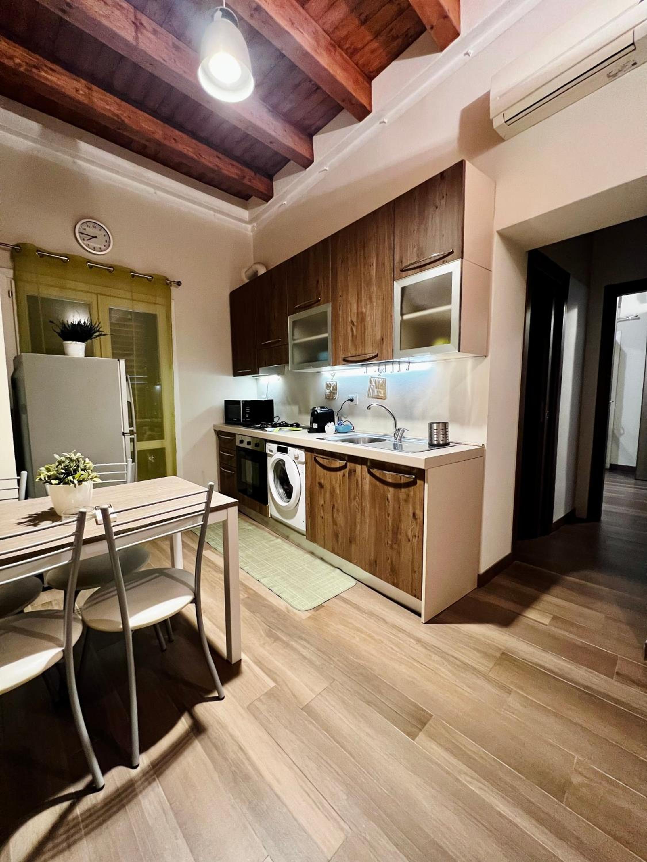 Palermo Inn Studios en Palermo — kitchen