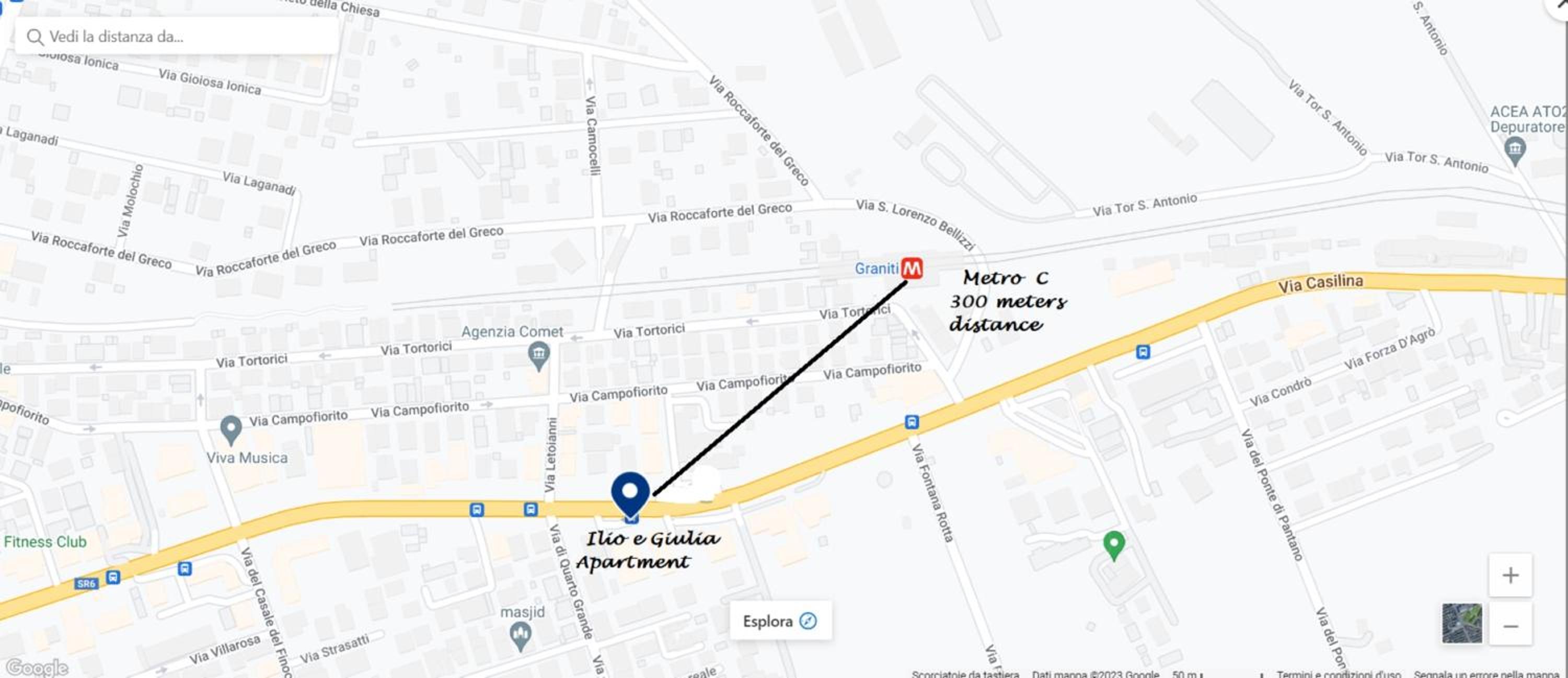 ILIO e GIULIA APART 300 METERS FROM METRO STATION C