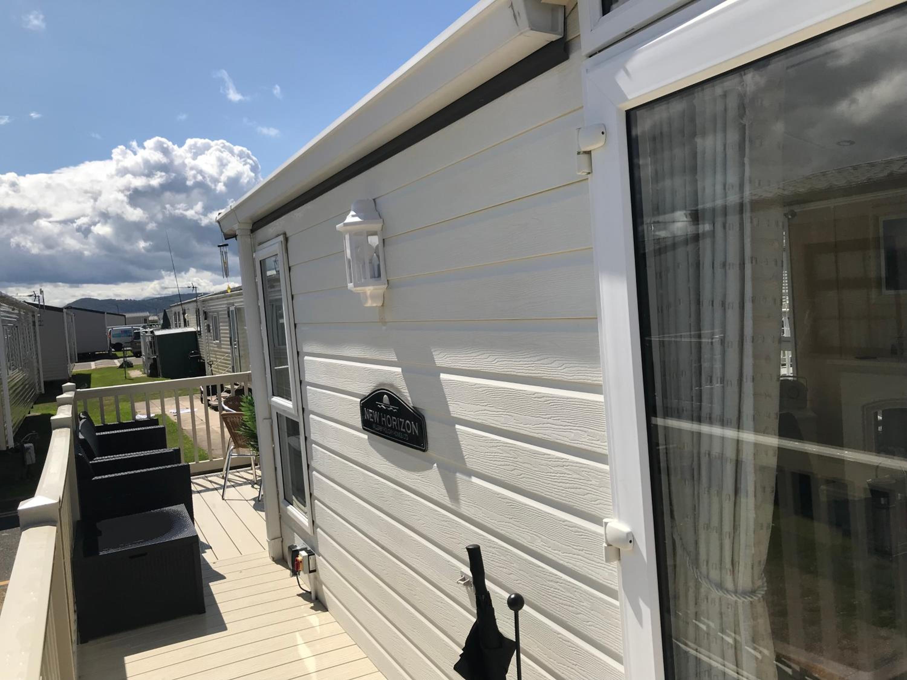 Hot Tub Accommodation North Wales Caravan view 3