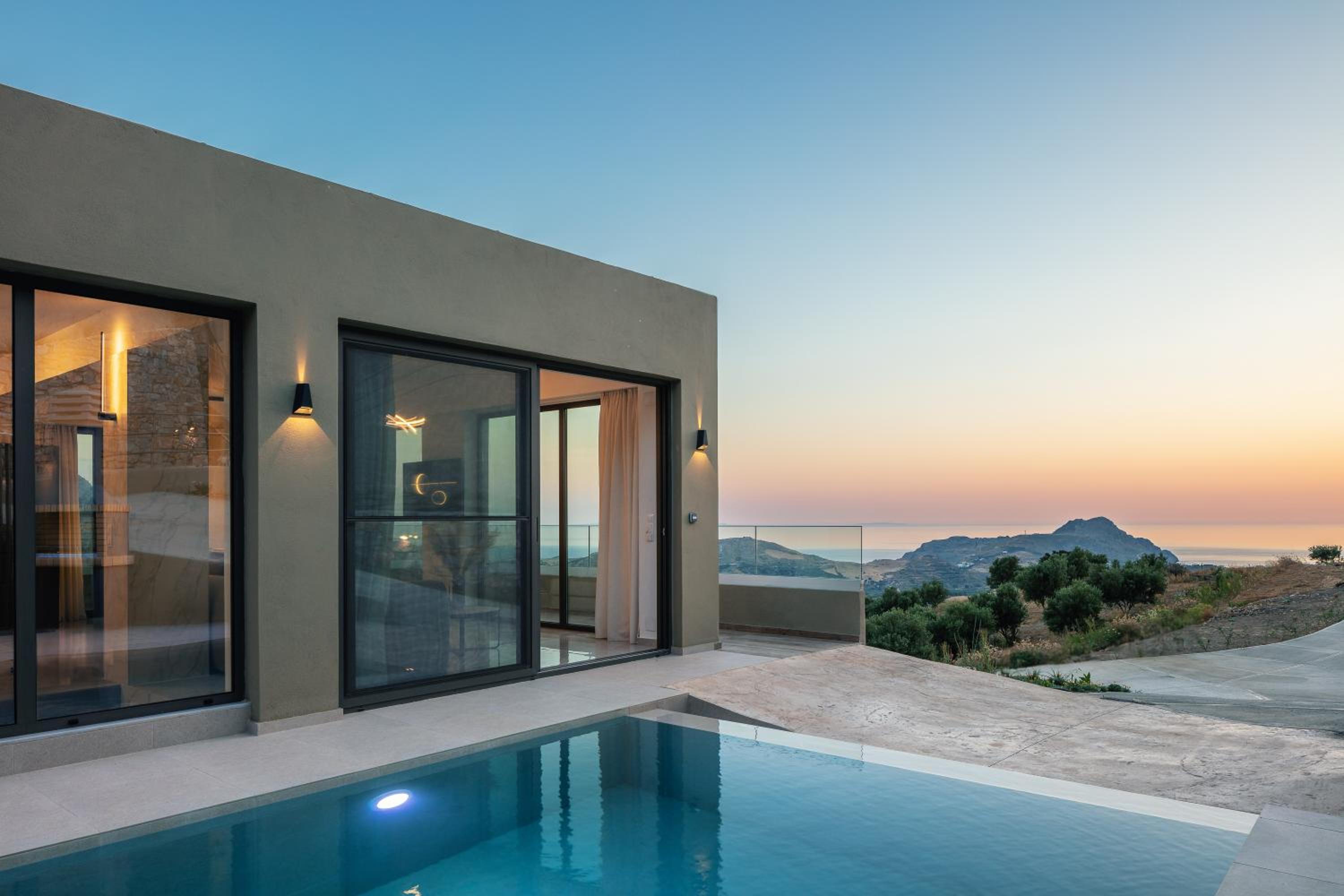 Sigma Villa, Private Swimming Pool Garden, Panoramic Sunset view 4
